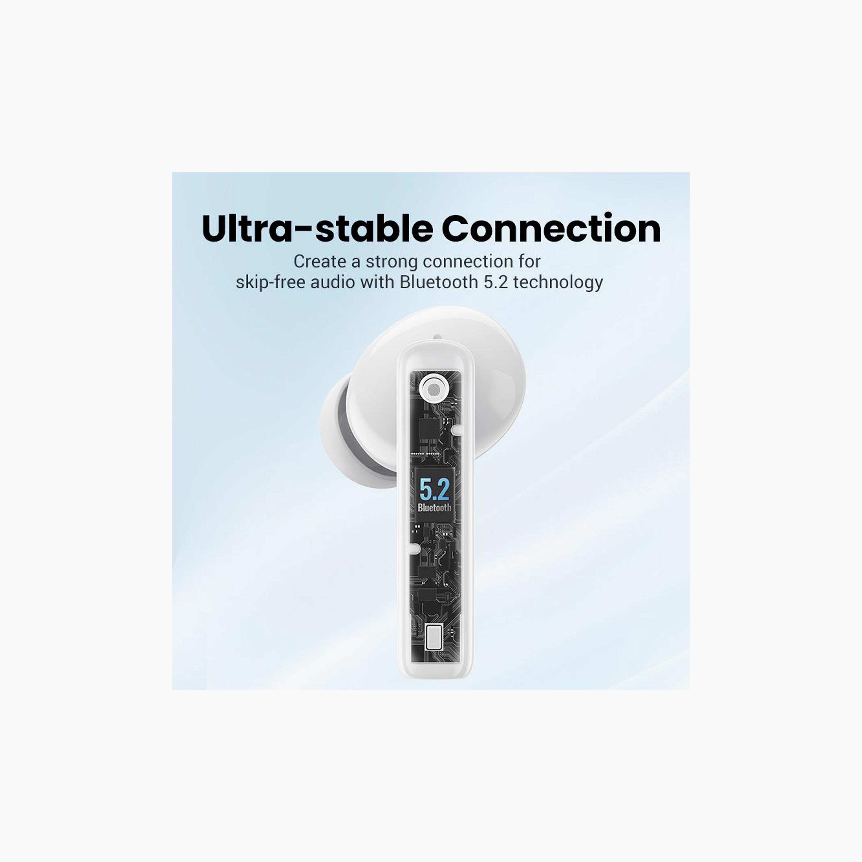 UGREEN Earbuds HiTune T3 ANC Wireless Earphone - White | 90206-electronics-headphonesandearphones-image-4