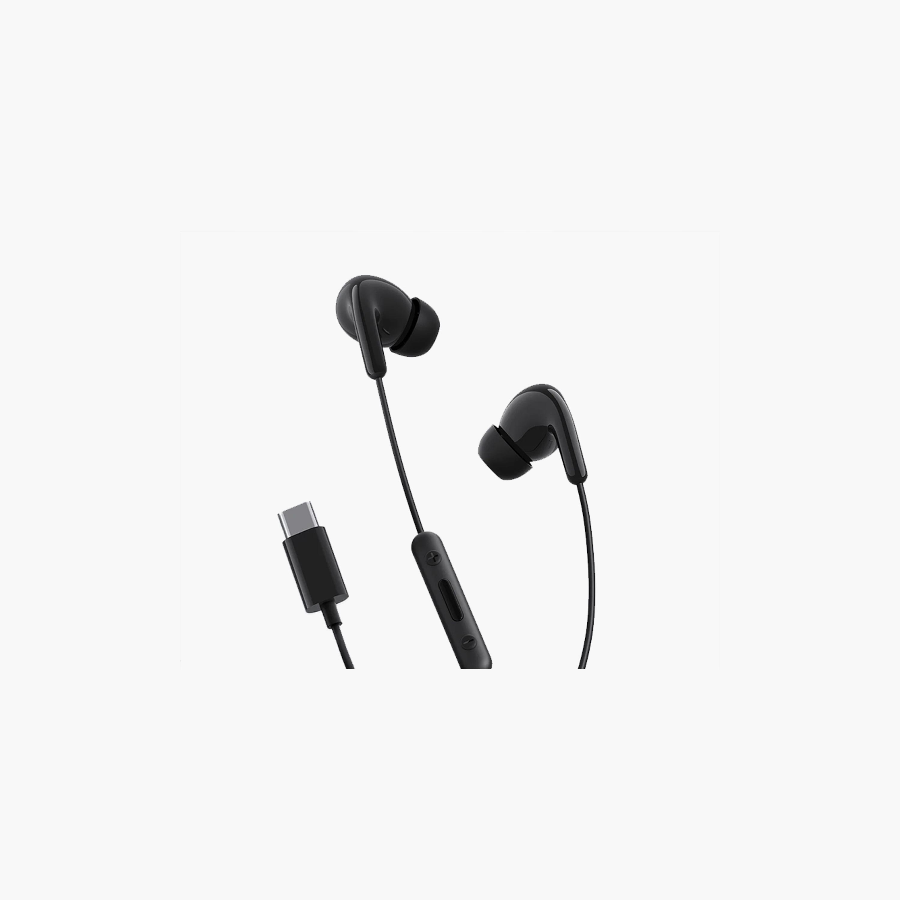 Xiaomi Earphone Type-C Port - Black | BHR8930GL-electronics-headphonesandearphones-image-1