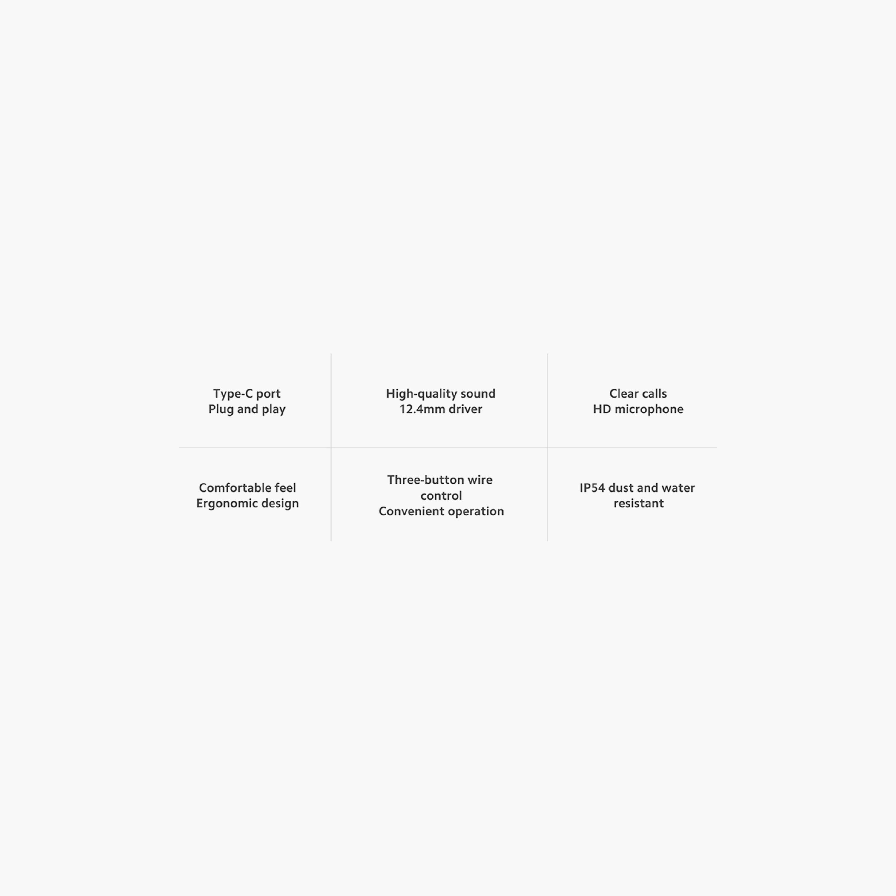 Xiaomi Earphone Type-C Port - Black | BHR8930GL-electronics-headphonesandearphones-image-2