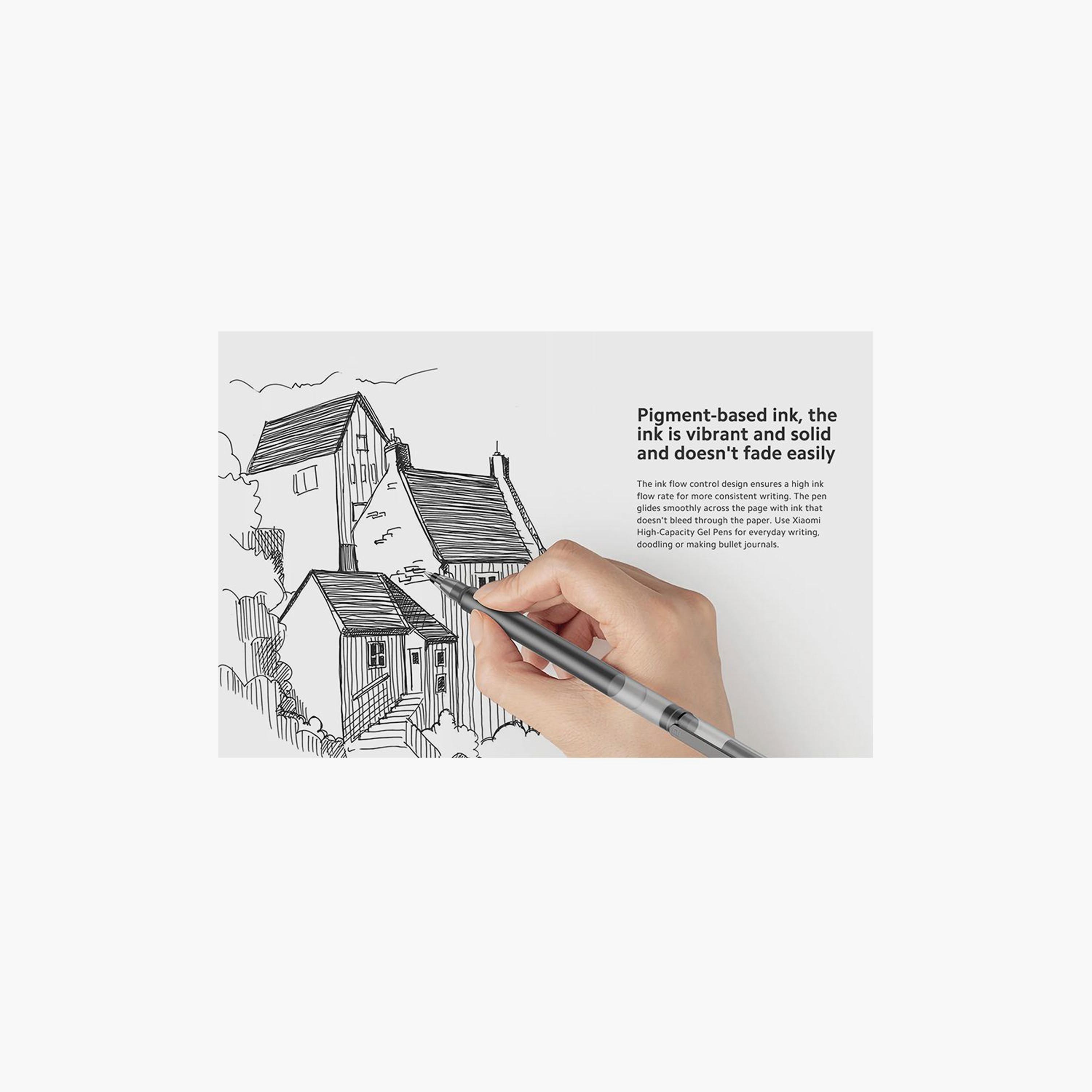Xiaomi High-Capacity Gel Pen 10-Pack - Red | BHR8863GL-electronics-portabledevices-image-6