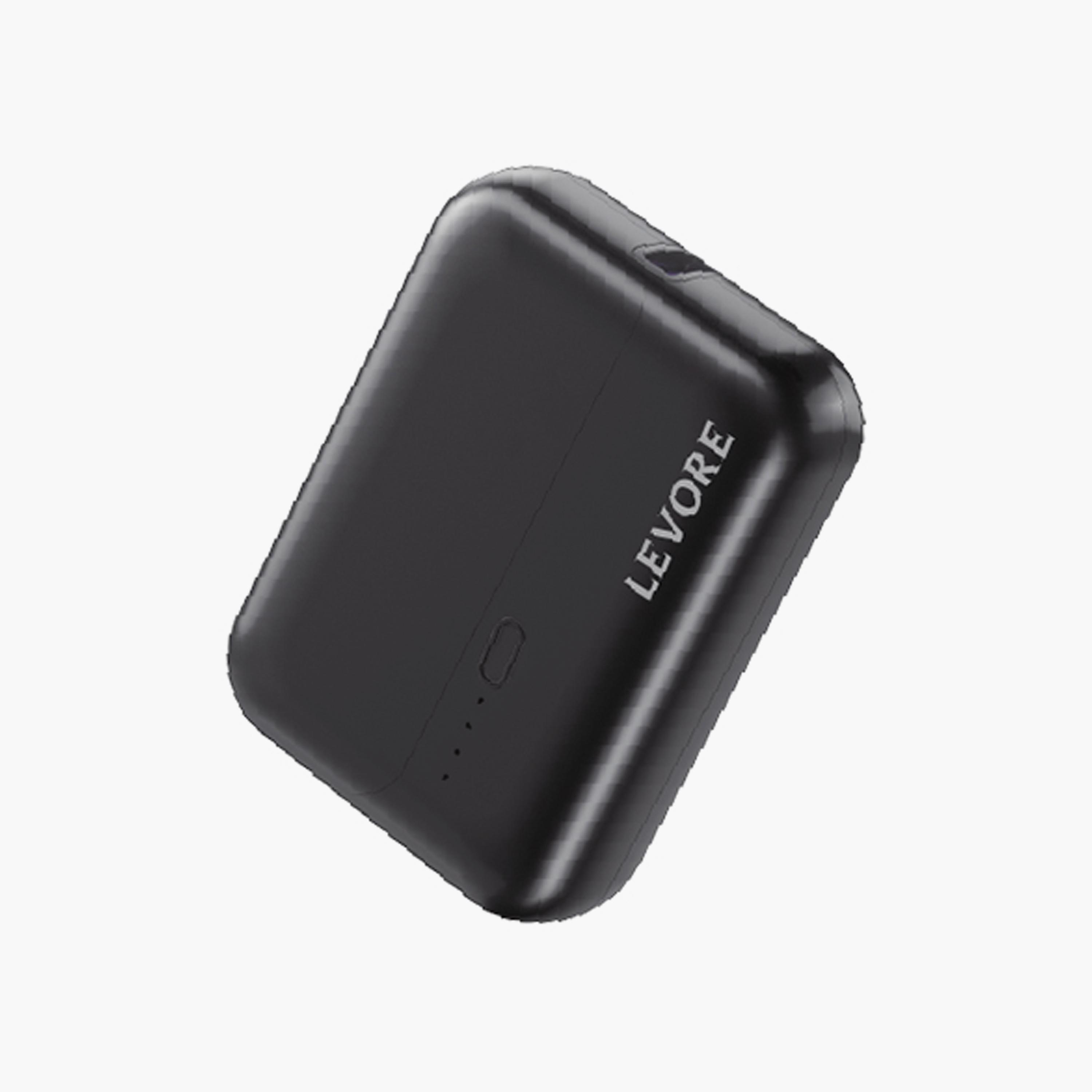 Levore Power Bank 10000mAh Fast Charging with 2 USB Ports - Black | LP222-BK-electronics-portabledevices-image-1