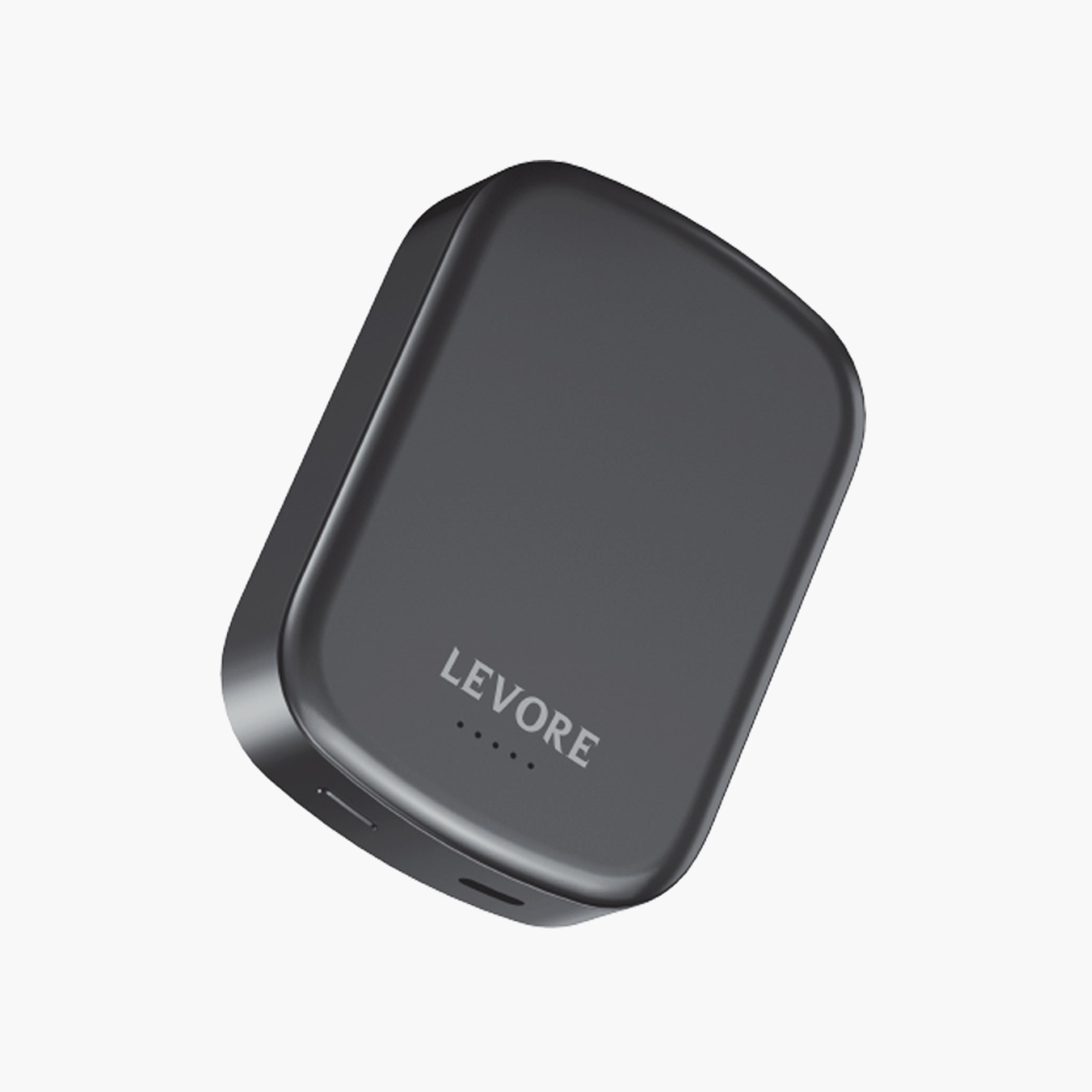 Levore 2 in 1 Magnetic Wireless Power Bank PD 20W 10000 mAh - Black | LP311-BK-electronics-portabledevices-image-1