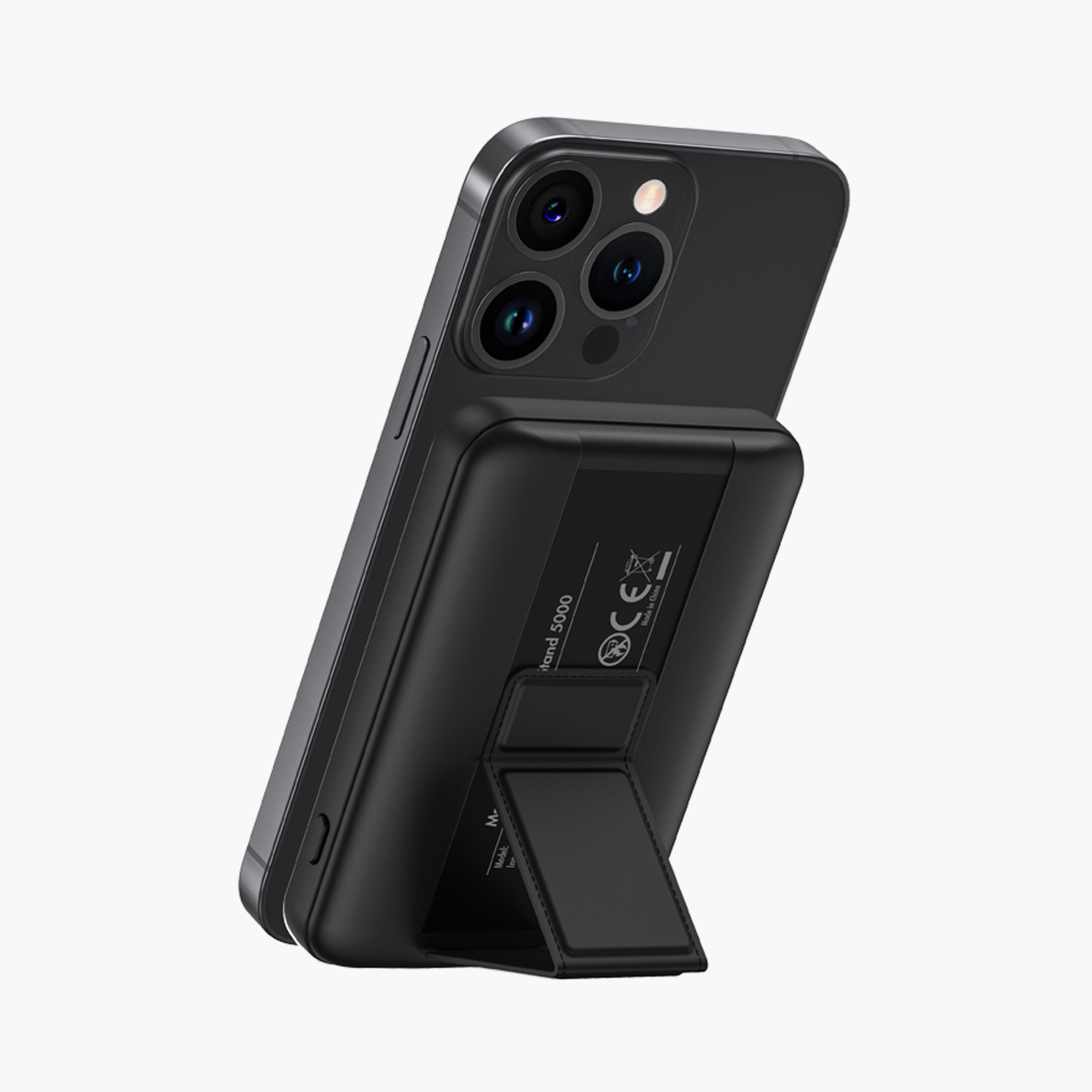 Levore Wireless Magnetic Power Bank 5000mAh Fast Charging PD20W 15W - Black | LP411-BK-electronics-accessories-mobileaccesories-image-2