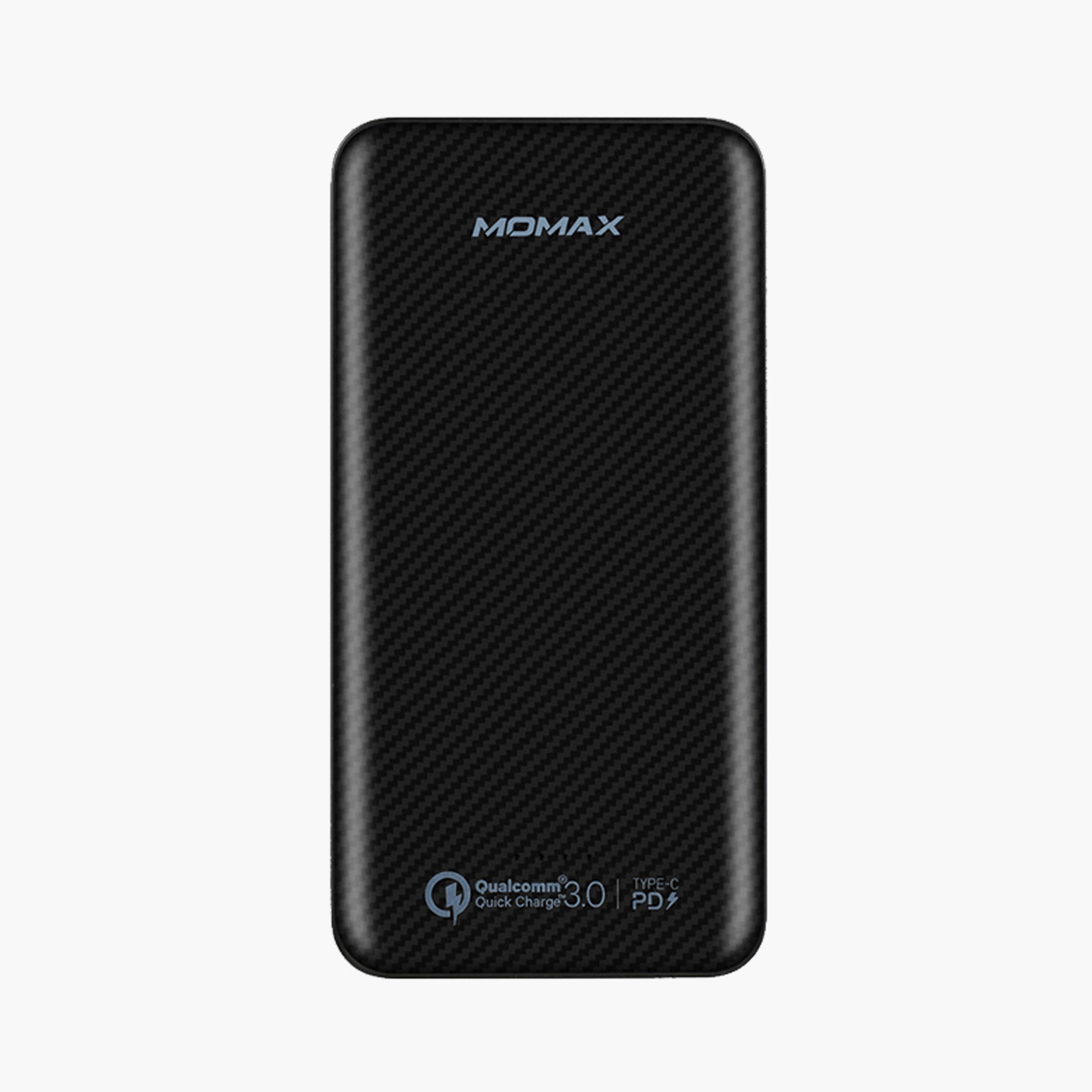 Momax PD Quick Charge 3.0 Power Bank 10000 mAh - Black | IP65D-electronics-accessories-mobileaccesories-image-1