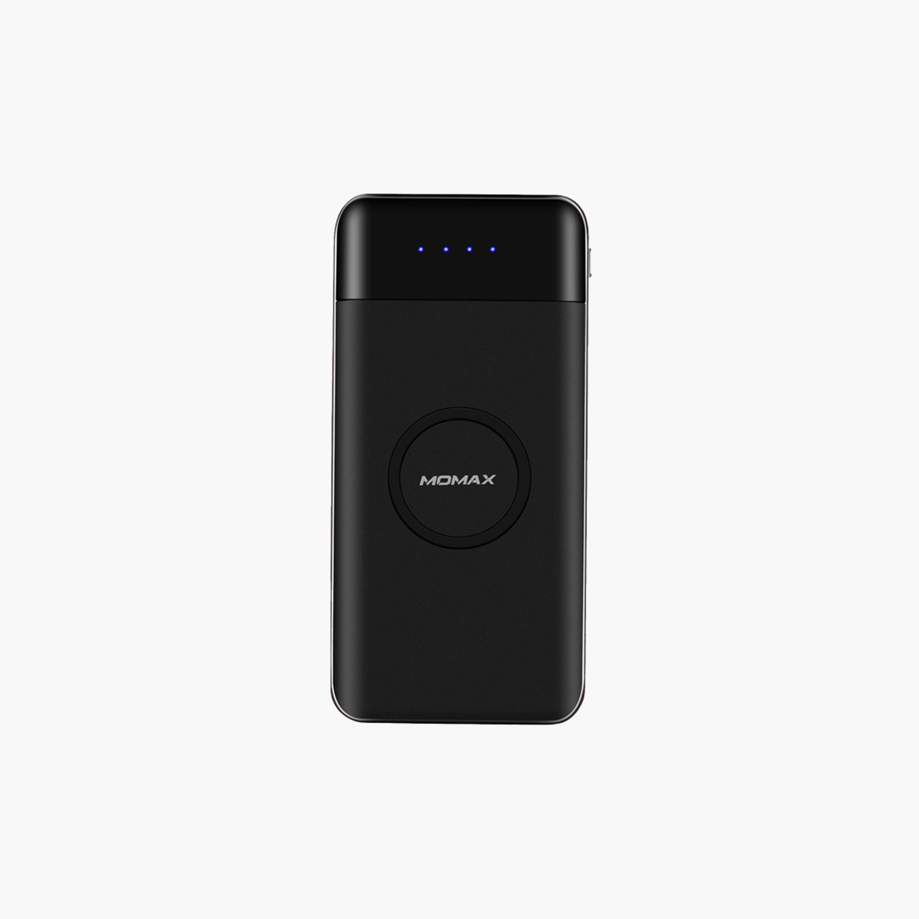 Momax Wireless External Battery Pack 10000 mAh - Black | IP80D-electronics-accessories-mobileaccesories-image-1