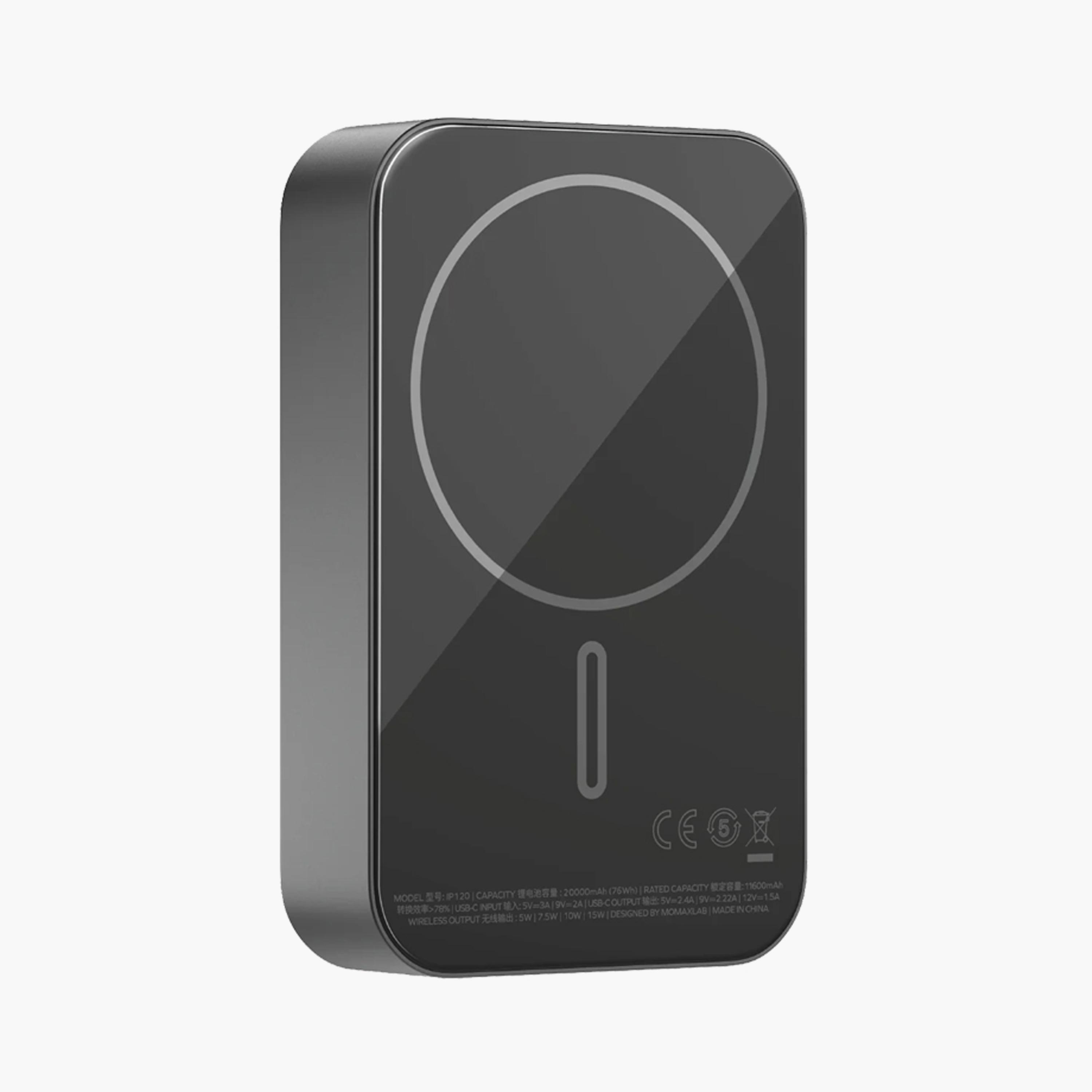 Momax Q.Mag X2 Wireless Power Bank MagSafe 20000mAh - Black | IP120D-electronics-accessories-mobileaccesories-image-1