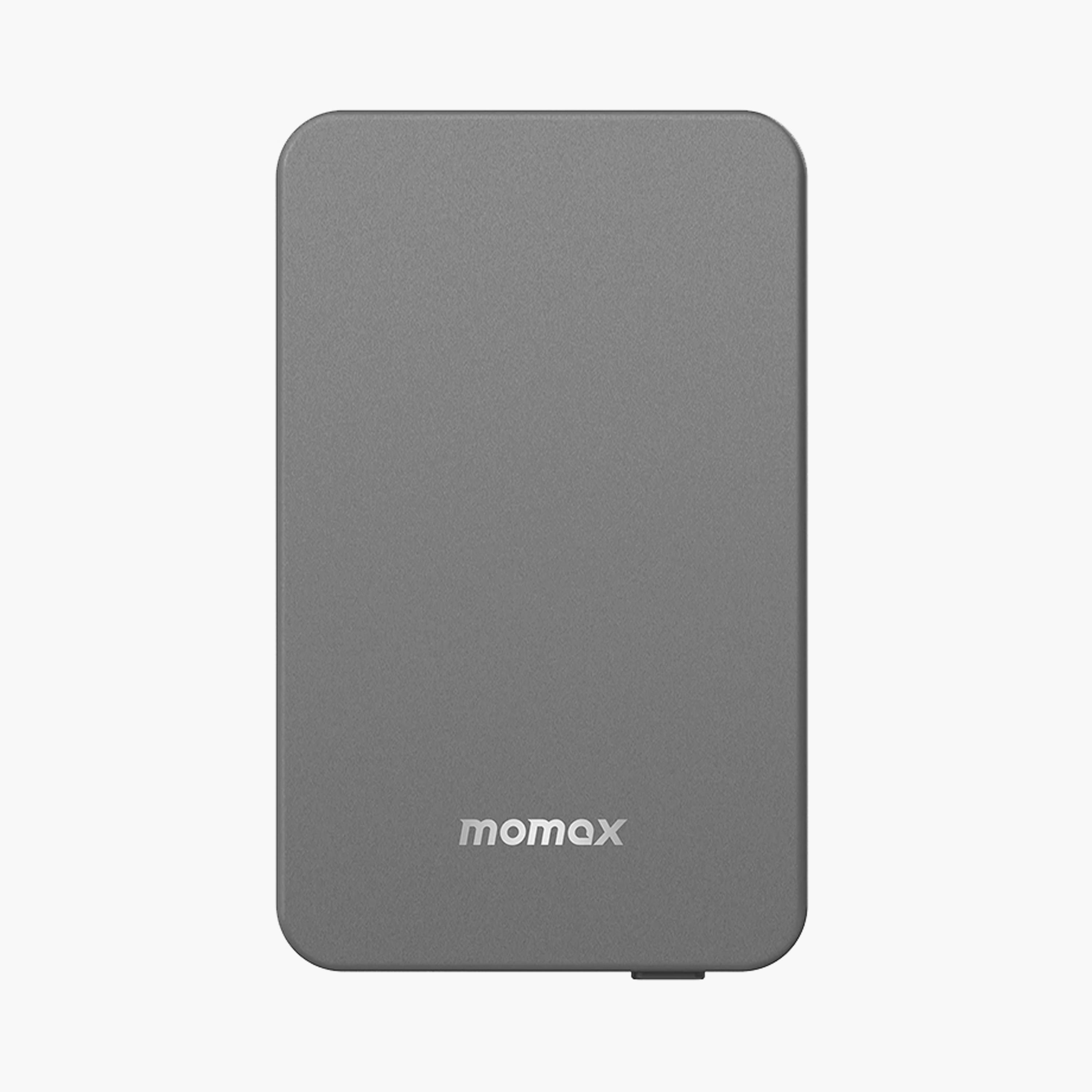 Momax Q.Mag Magnetic Wireless Battery Pack 10000mAh - Space Grey | IP107E-electronics-accessories-mobileaccesories-image-1