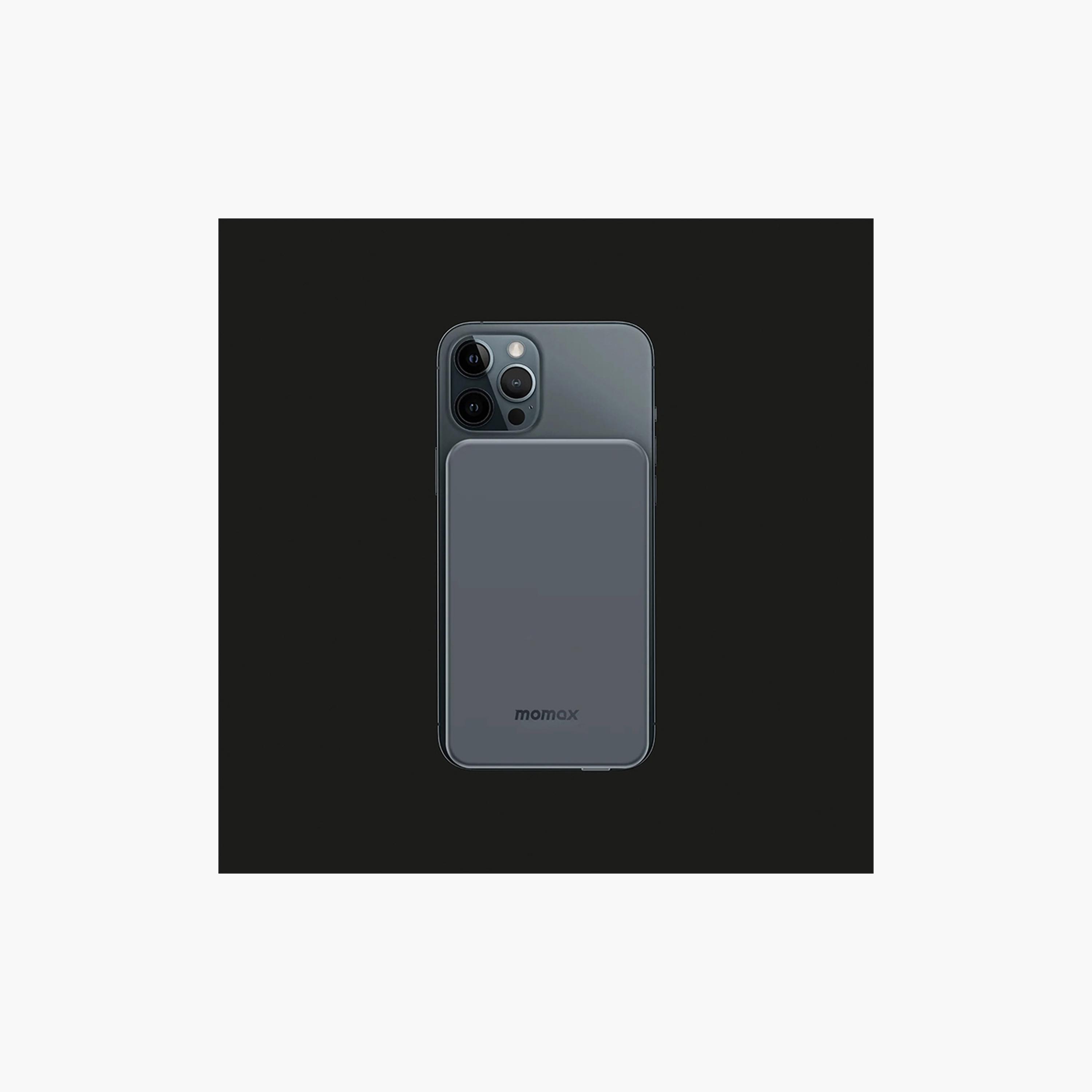 Momax Q.Mag Magnetic Wireless Battery Pack 10000mAh - Space Grey | IP107E-electronics-accessories-mobileaccesories-image-2