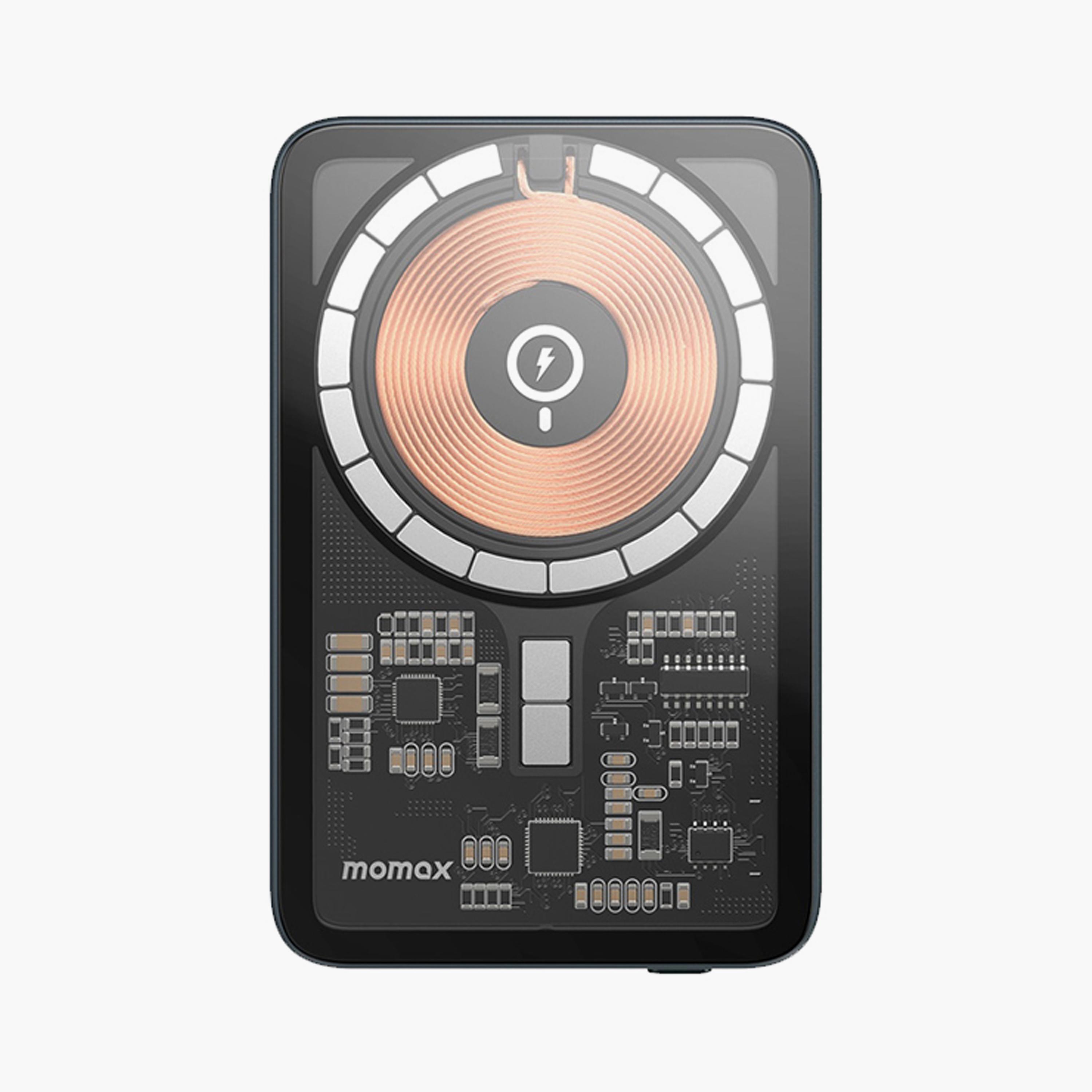 Momax Q.Mag Power 11 Magnetic Wireless Charger 10000mAh, 15W, USB-C 20W - Grey | IP111E-electronics-portabledevices-image-1