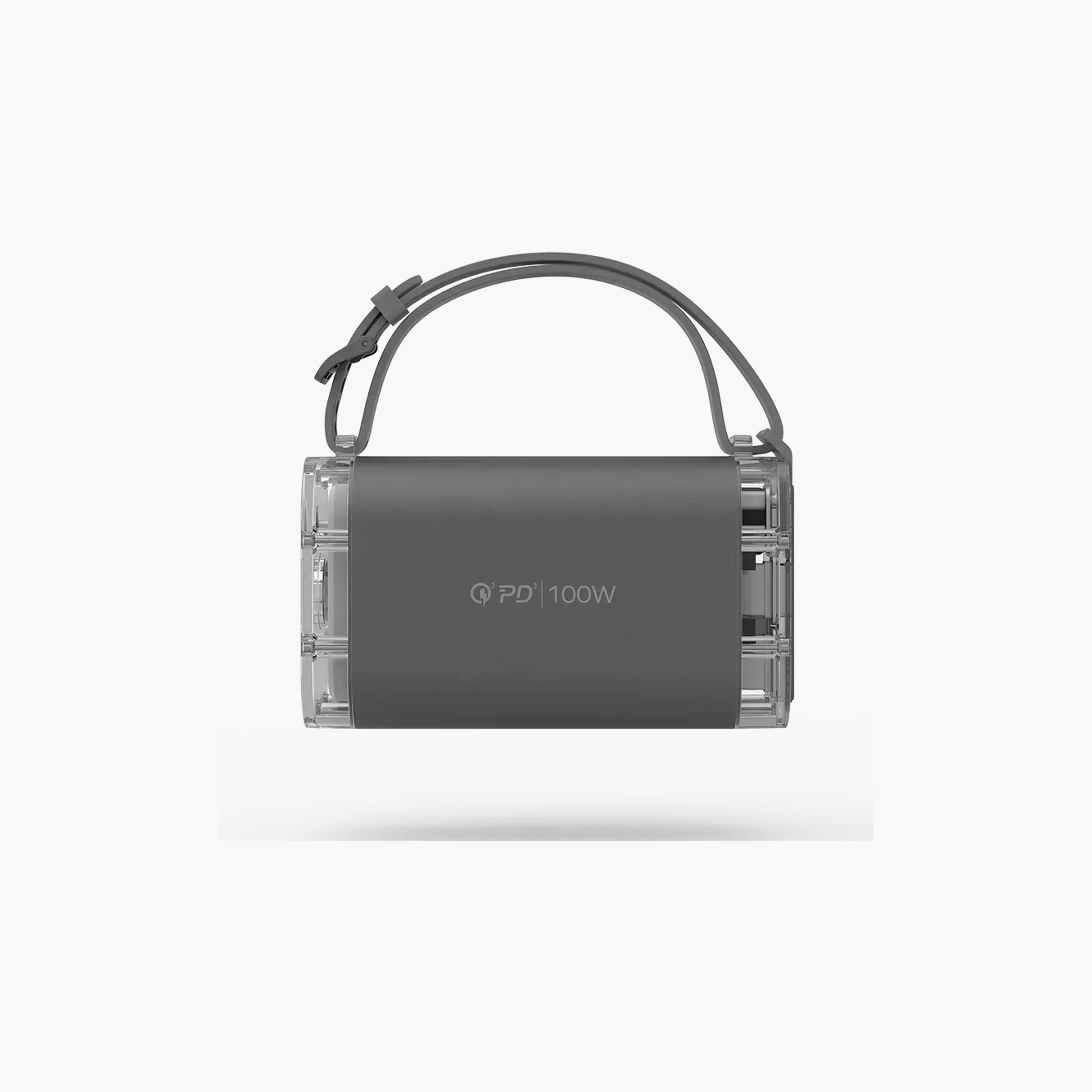 Momax iPowerstone Mini 100W Portable Power Station - Space Grey | PB03E-electronics-accessories-mobileaccesories-image-2