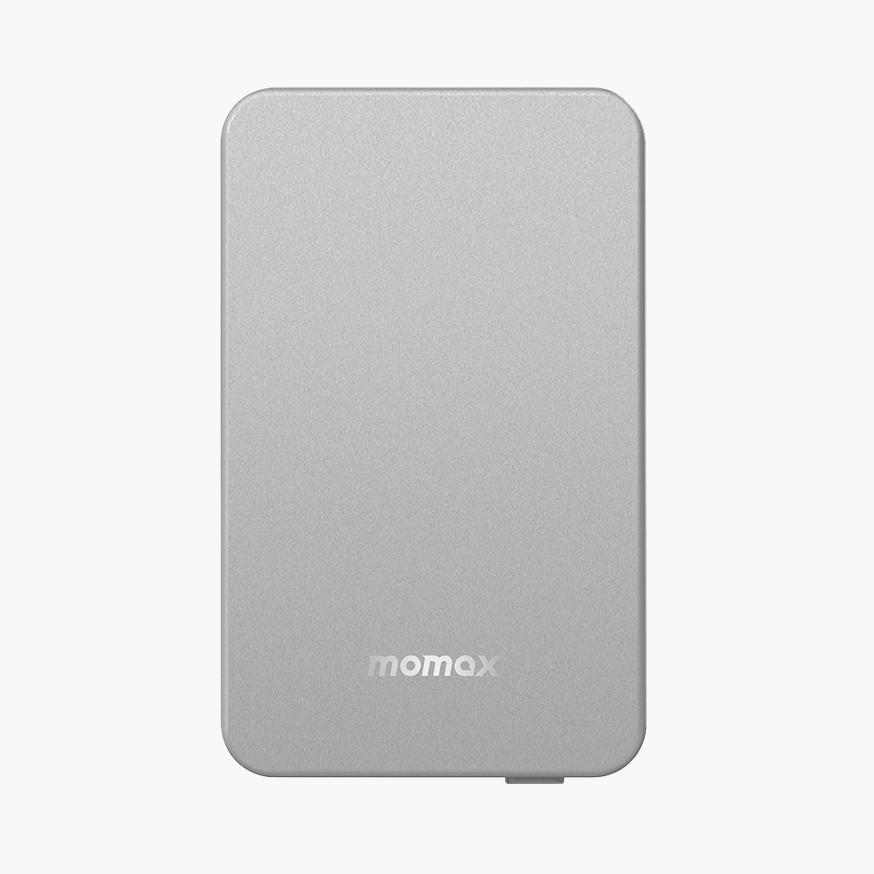 Momax Q.Mag Magnetic Wireless Battery Pack 10000mAh - Silver | IP107S-electronics-portabledevices-image-2