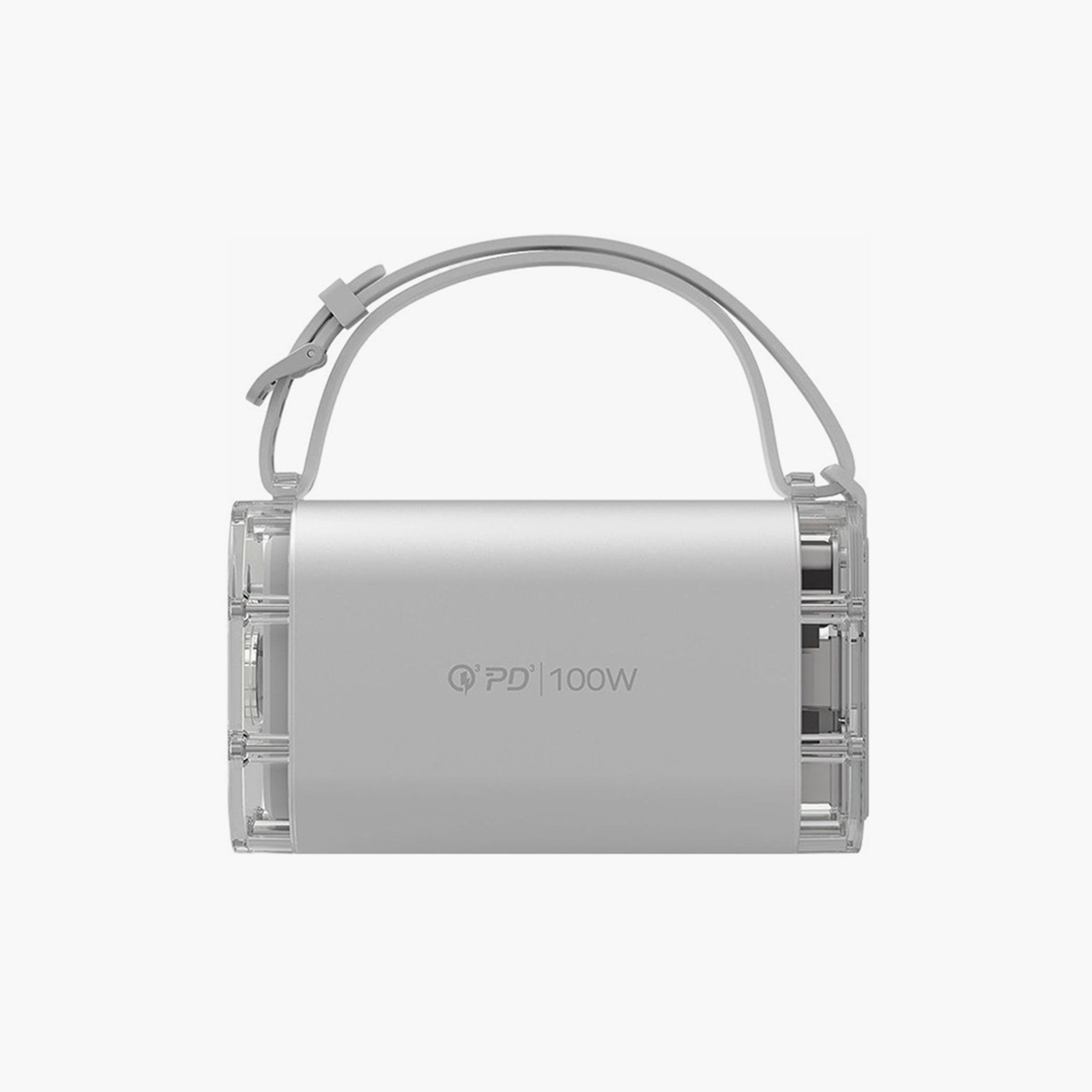 Momax iPowerstone Mini 100W Portable Power Station - Silver | PB03S-electronics-accessories-mobileaccesories-image-3