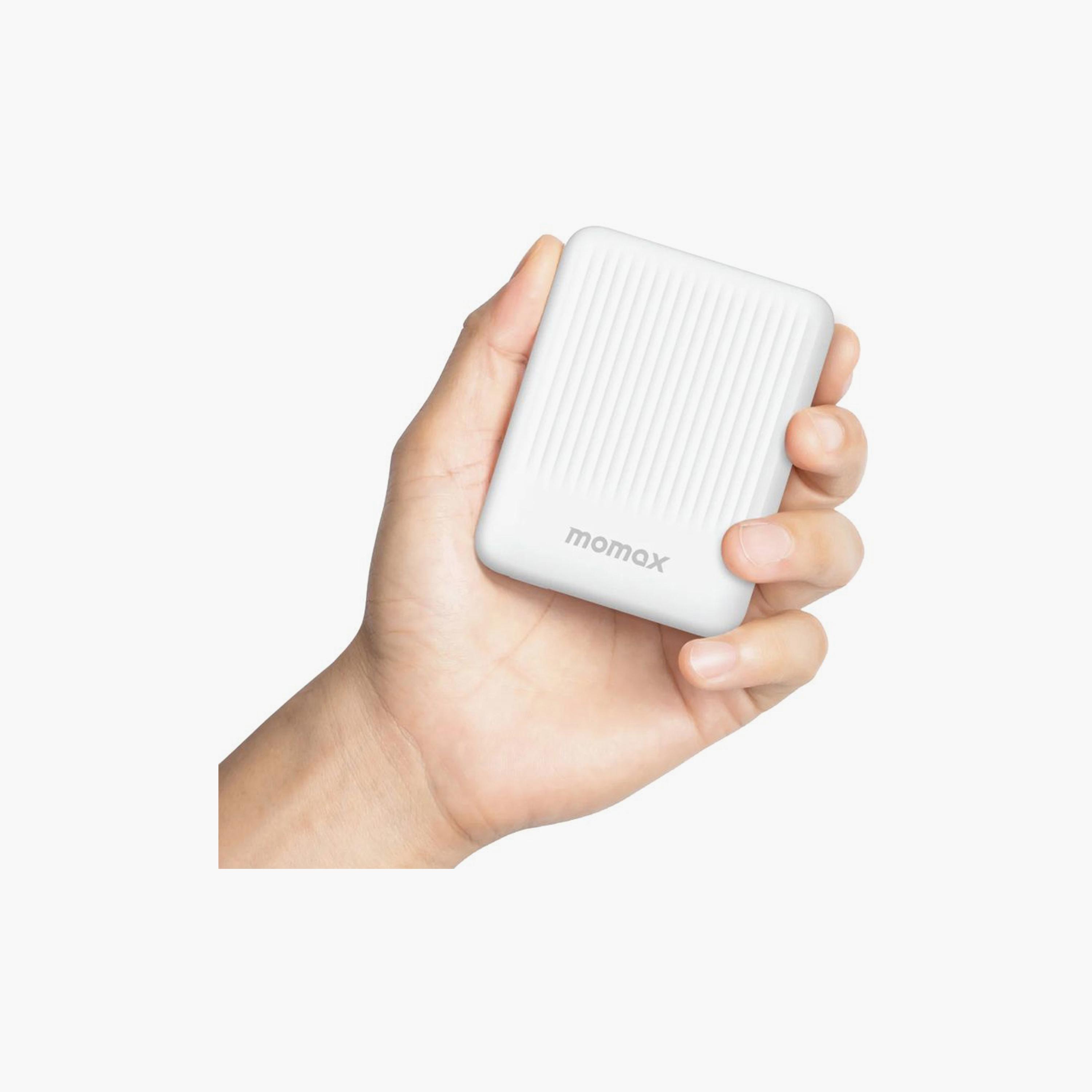 Momax Q.Mag Minimal 2 Wireless Magnetic Battery MagSafe 10000mAh - White | IP123W-electronics-accessories-mobileaccesories-image-4