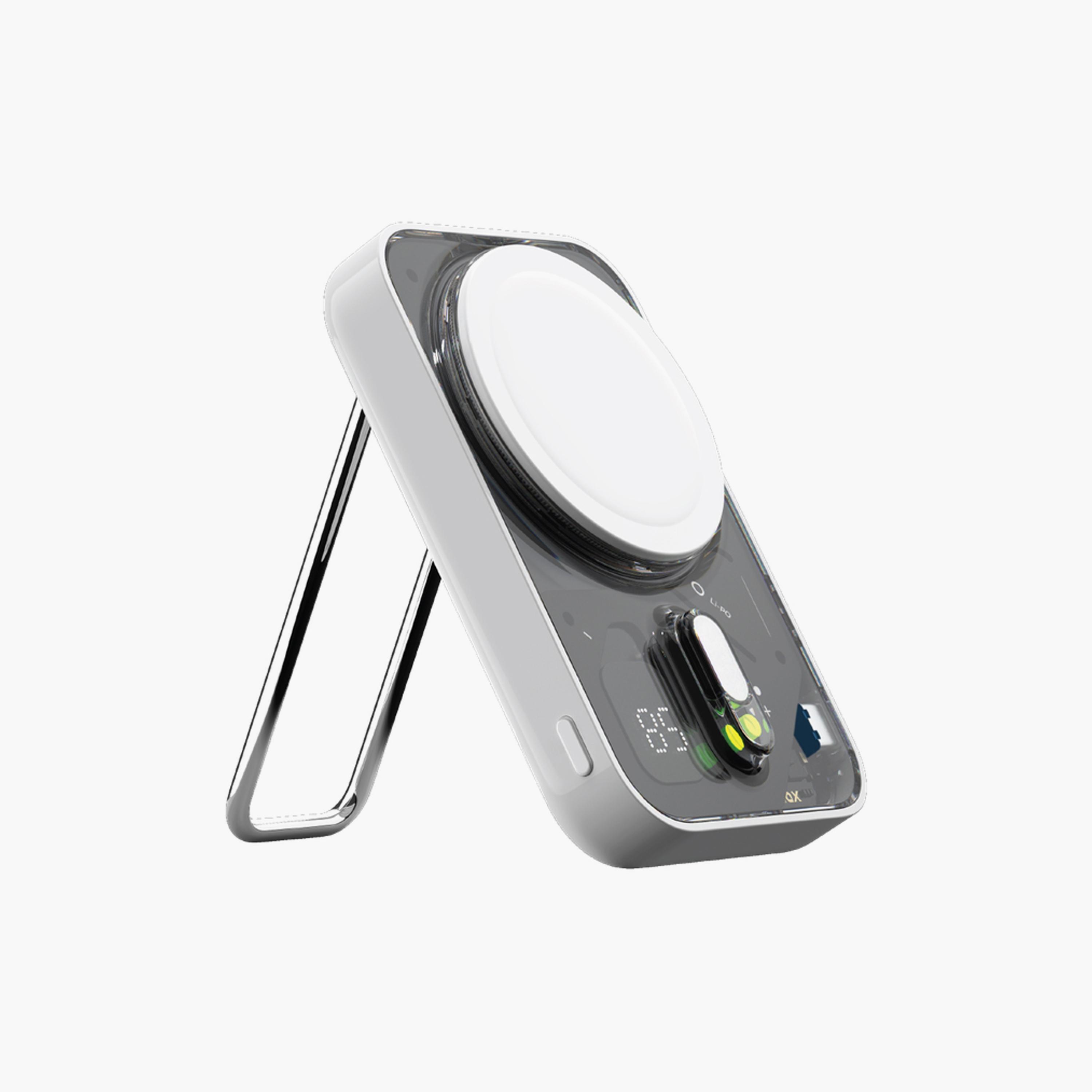 Momax 1-Power Flow Pro+ Wireless Magnetic Battery MagSafe 10000mAh - White | IP127W-electronics-accessories-mobileaccesories-image-1