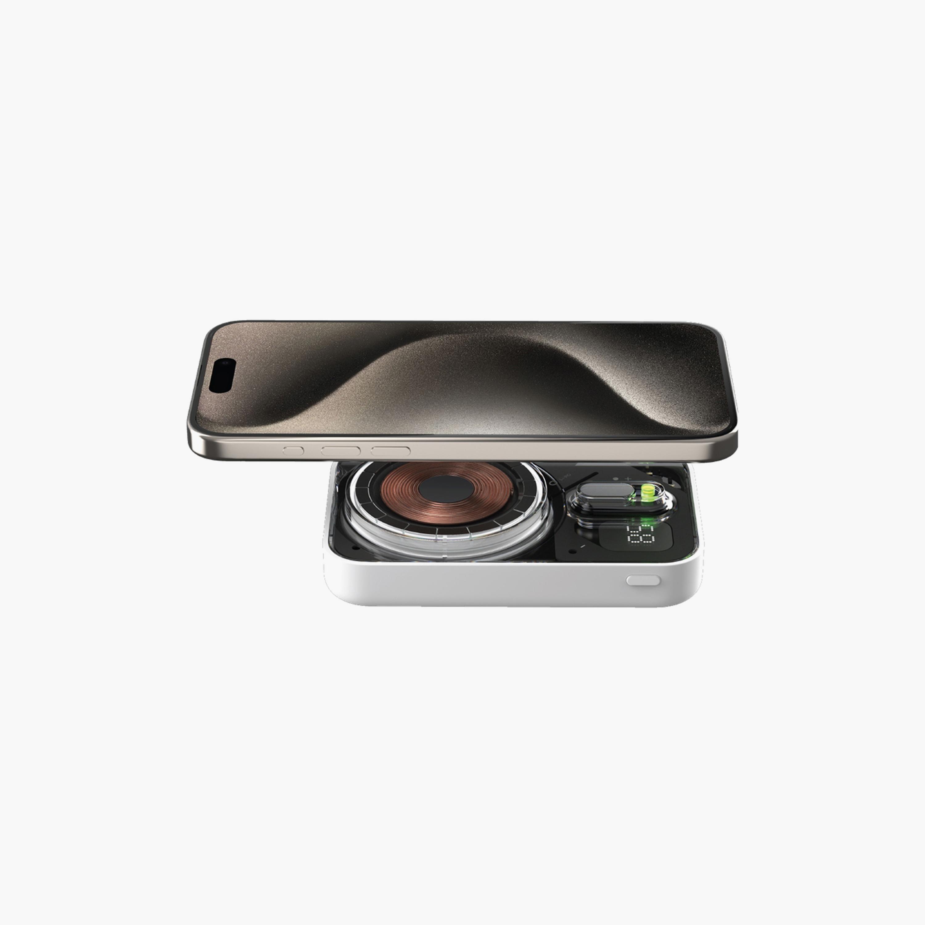 Momax 1-Power Flow+ Wireless Magnetic Battery MagSafe 10000mAh - White | IP128W-electronics-portabledevices-image-4