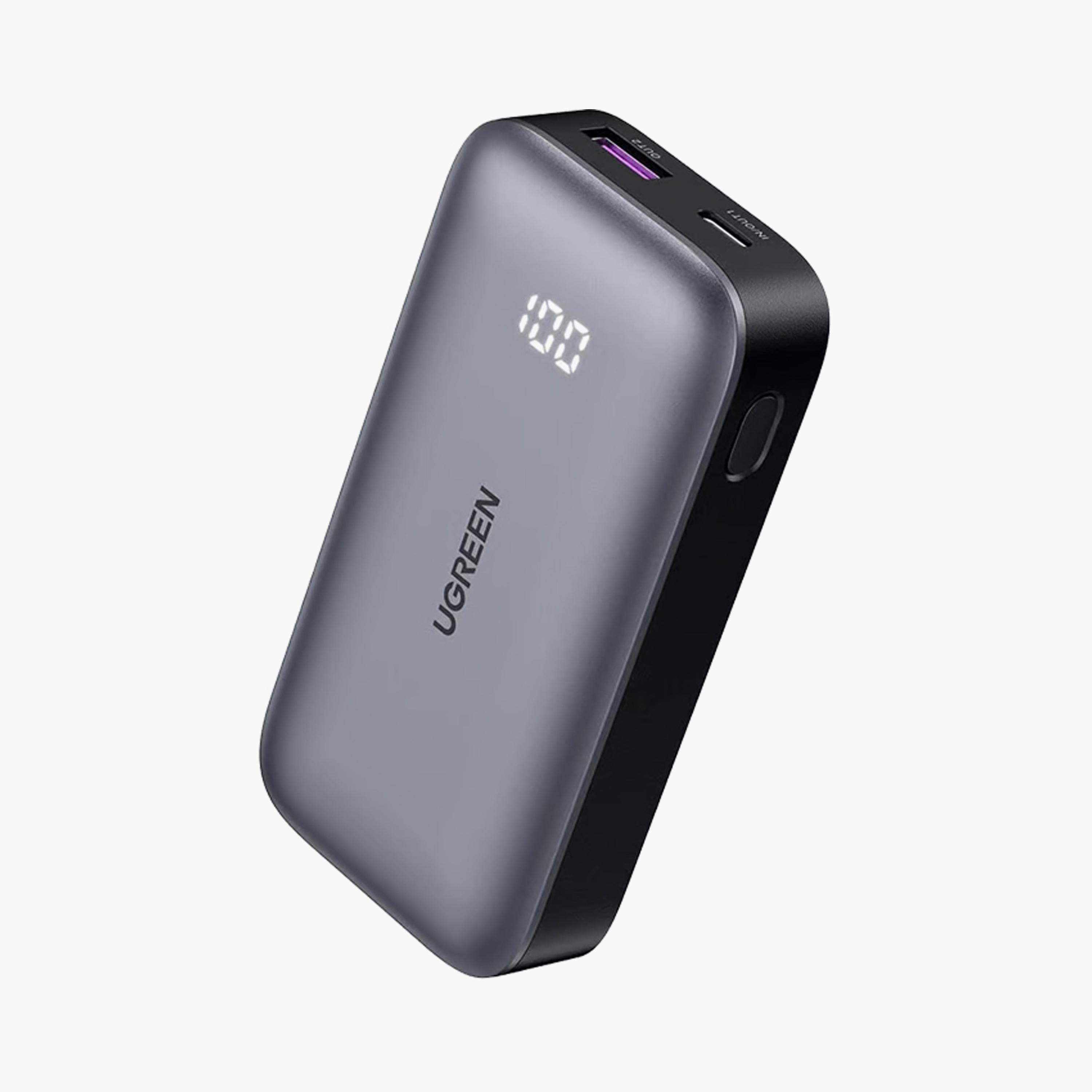 UGREEN Mini Power Bank Two-Way Fast Charging 10000mAh 30W - Grey | 25185-electronics-accessories-mobileaccesories-image-1