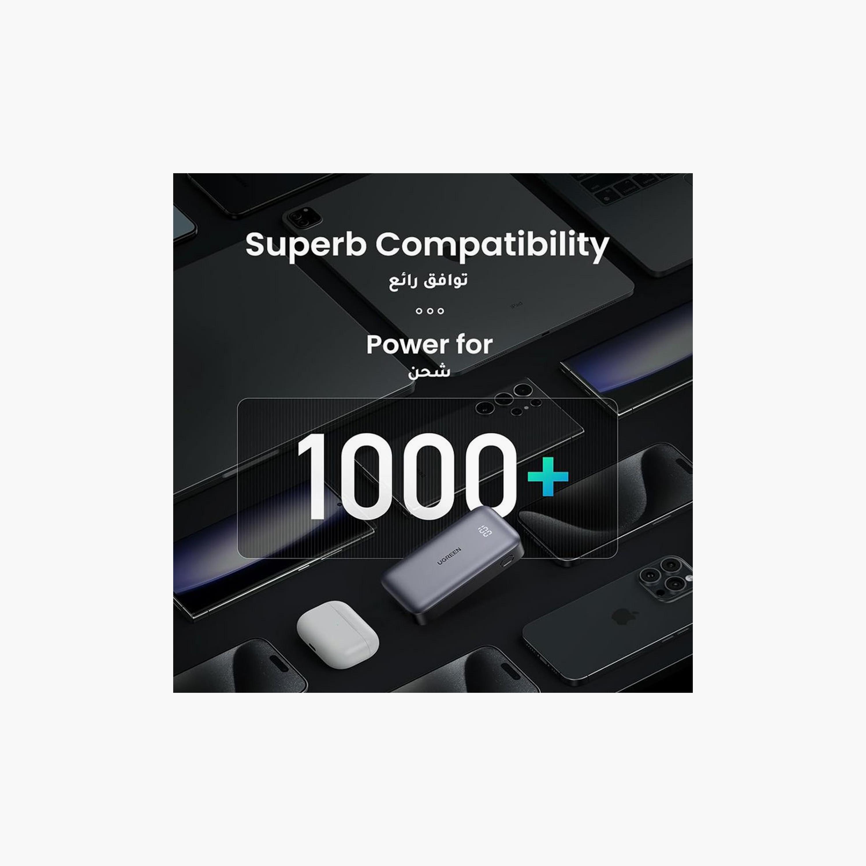 UGREEN Mini Power Bank Two-Way Fast Charging 10000mAh 30W - Grey | 25185-electronics-accessories-mobileaccesories-image-6