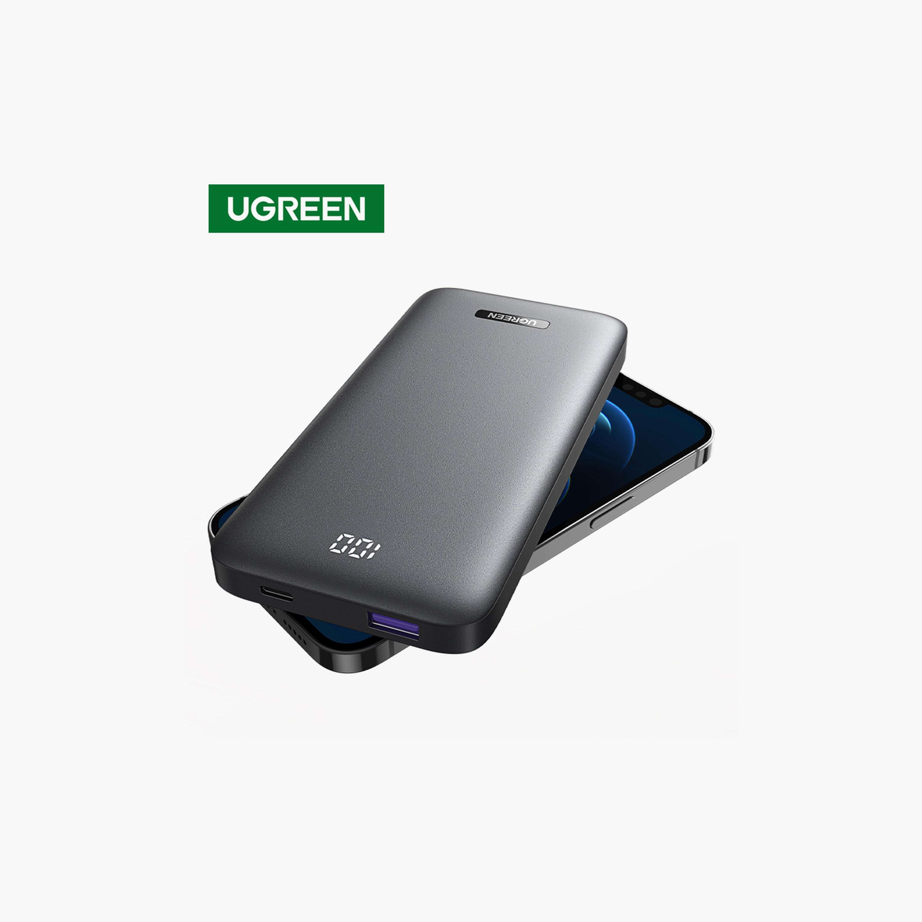 UGREEN 10000mAh USB-A+USB-C Ultra Slim Power Bank LY - Grey | 60689-electronics-accessories-mobileaccesories-image-4