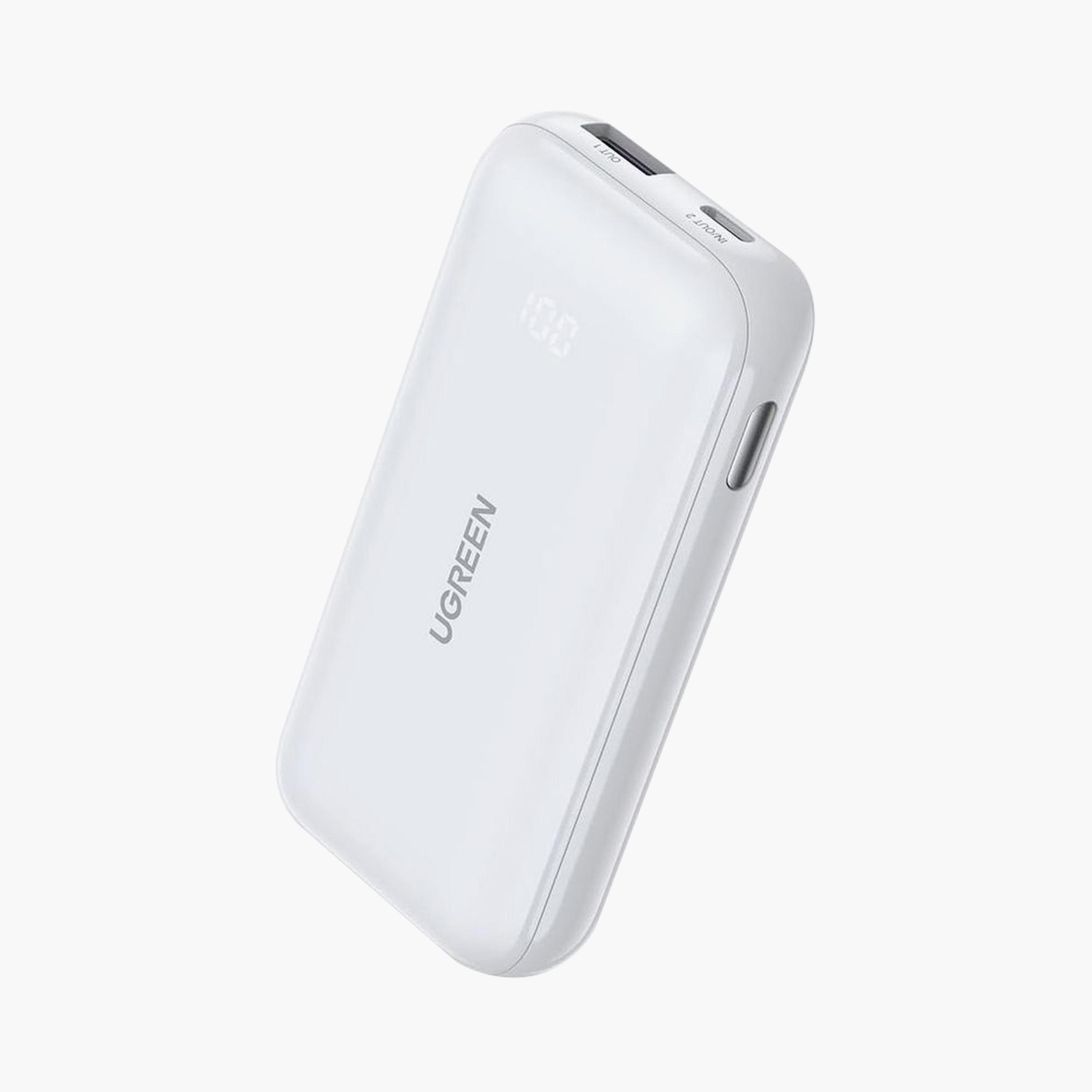 UGREEN Mini Power Bank Two-Way Fast Charging 10000mAh 30W - White | 25189-electronics-accessories-mobileaccesories-image-1