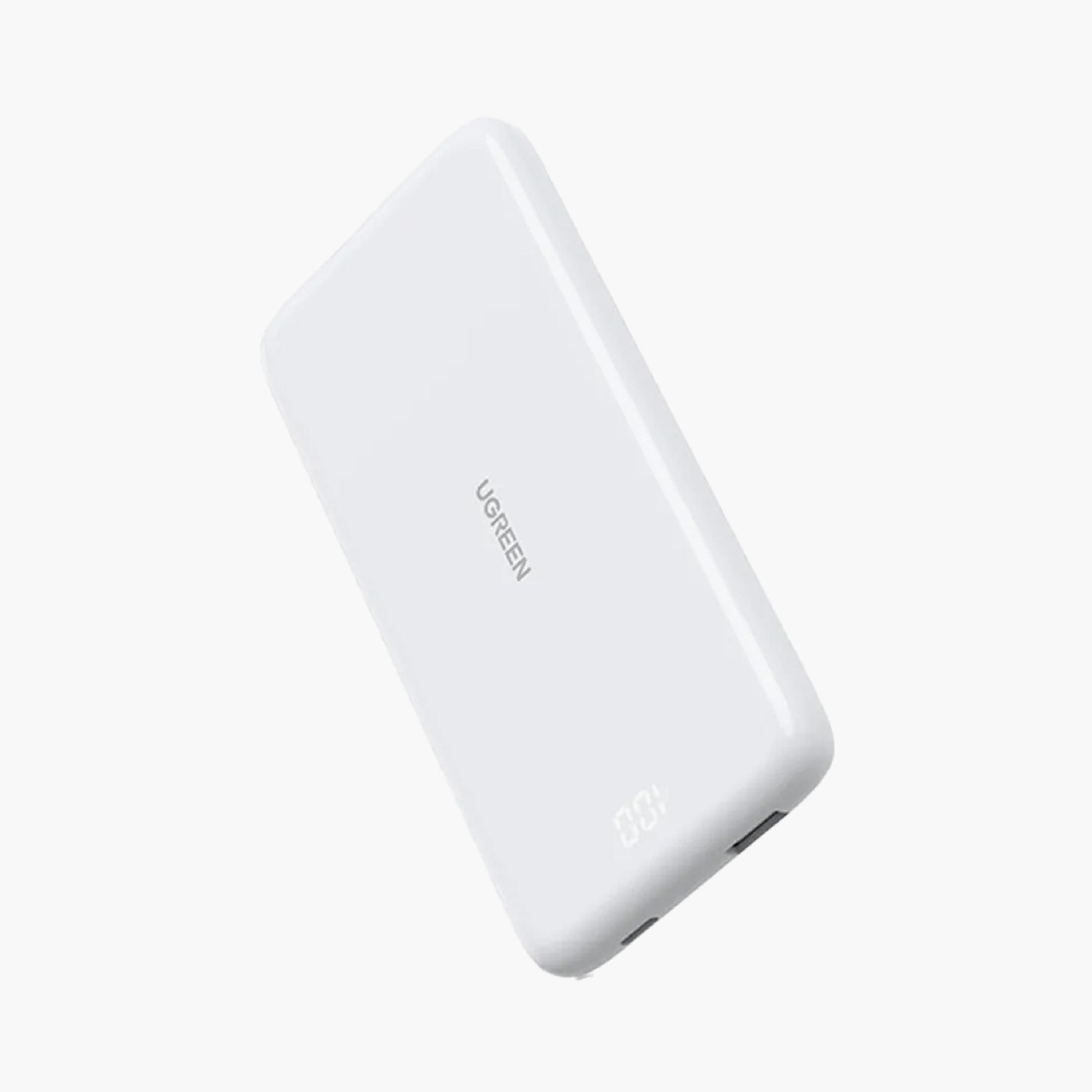 UGREEN Power Bank Two-Way Fast Charging Ultra Slim 10000 20W - White | 80700-electronics-accessories-mobileaccesories-image-1