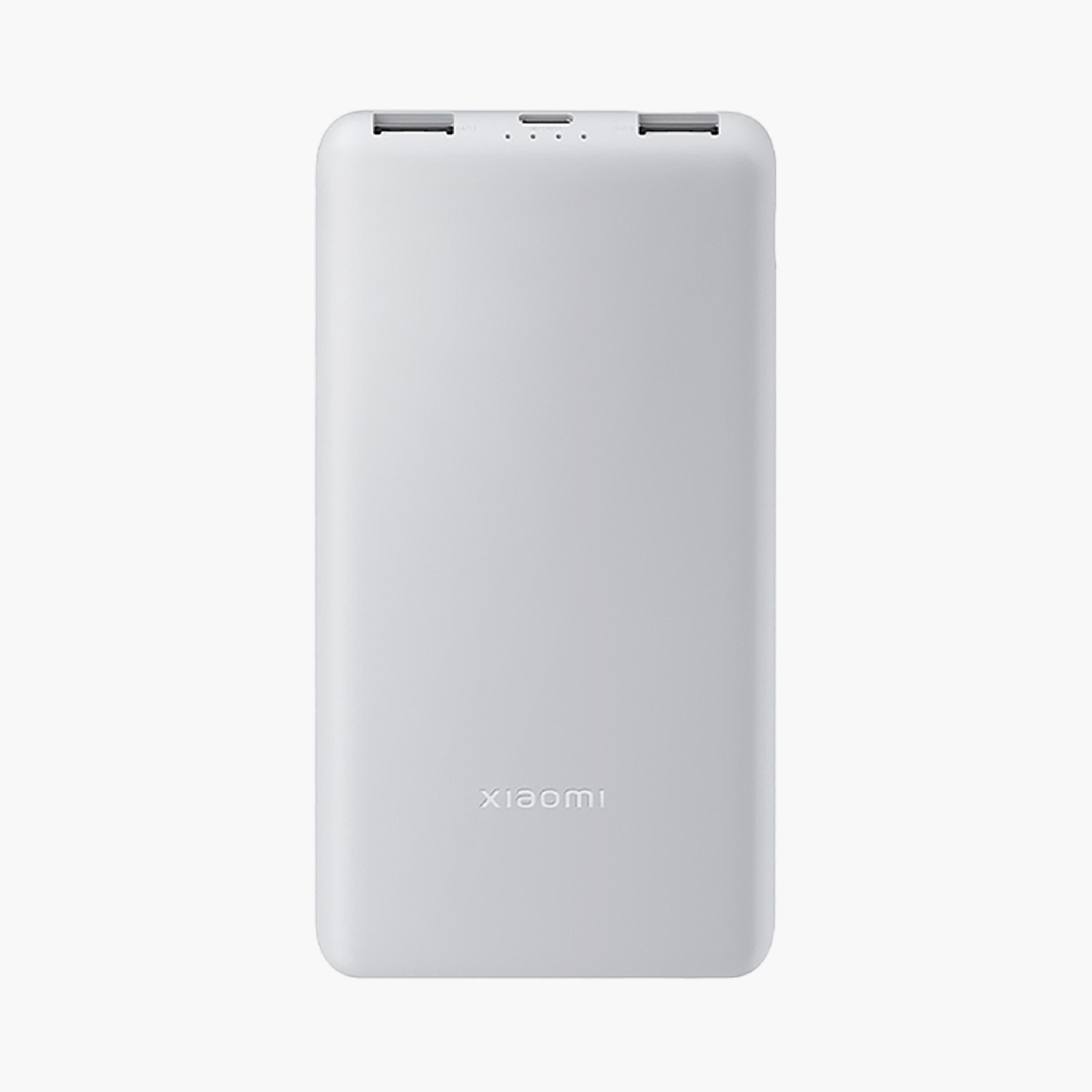 Xiaomi Power Bank Lite USB-C and 2 USB Ports 10000mAh 22.5W - White | BHR9350GL-electronics-accessories-mobileaccesories-image-1
