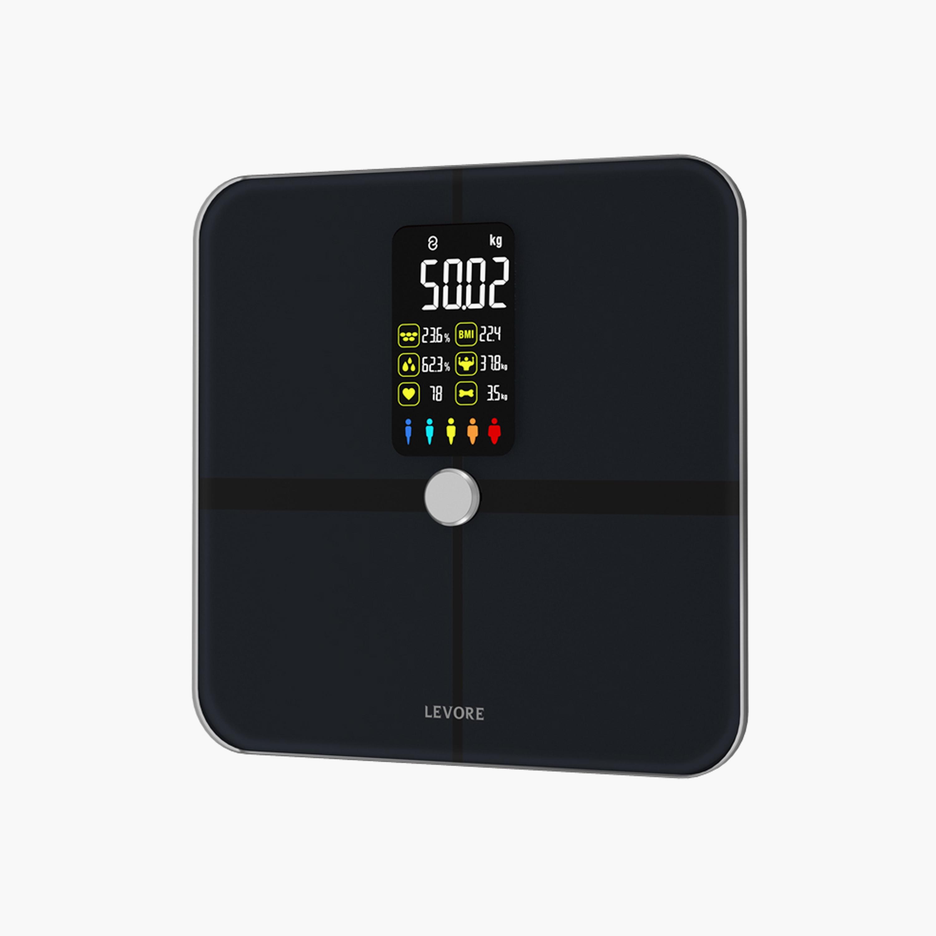 Levore Smart Scale Body Fat - Black | LFS522-BK-electronics-portabledevices-image-5
