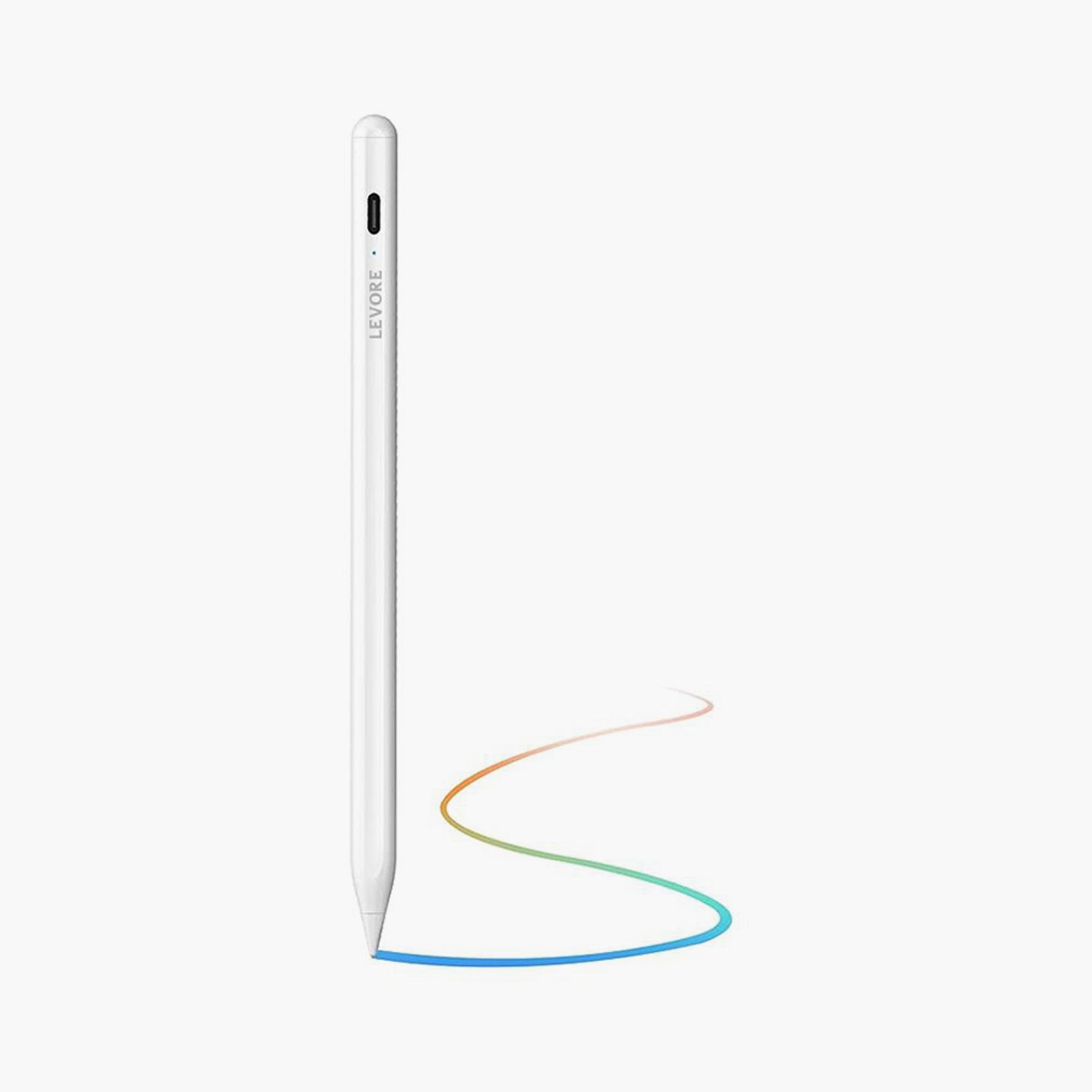 Levore Smart Pen for Writing & Drawing, Compatible with iPads - White | LTP12-WH-electronics-accessories-computeraccesories-image-1