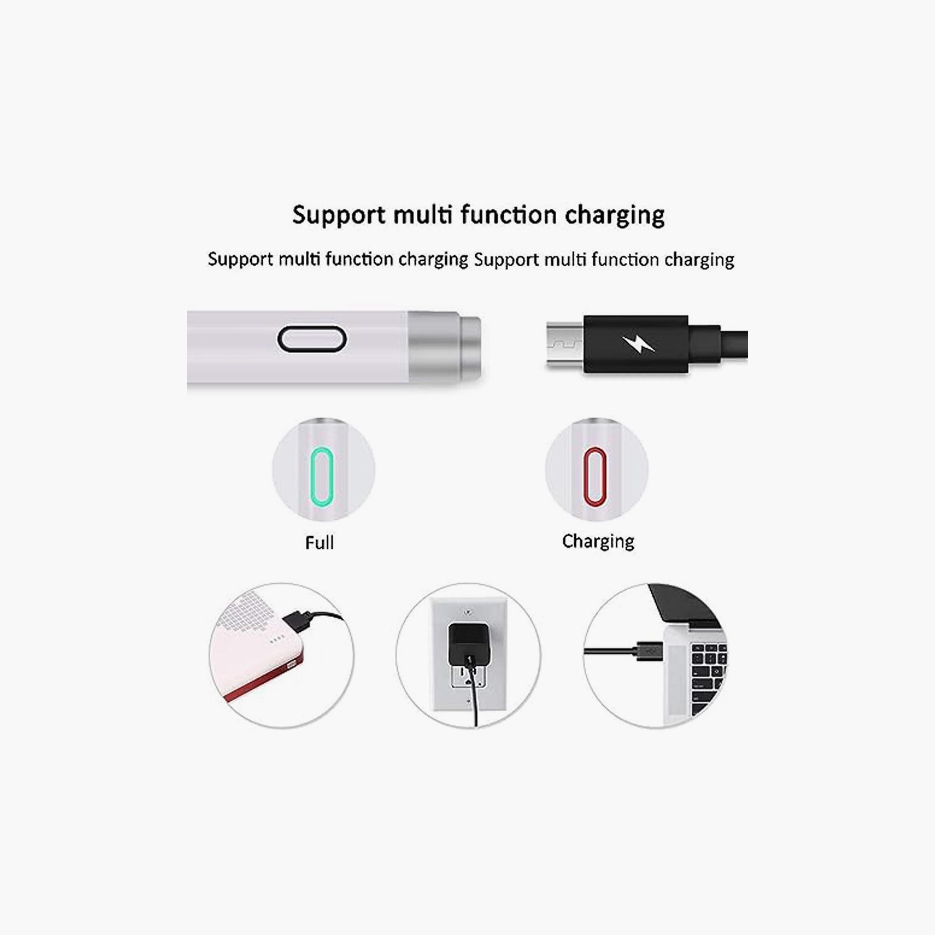 Levore Smart Pen with Magnetic Cap for Writing & Drawing, Compatible with iPads - White | LTP11-WH-electronics-accessories-computeraccesories-image-2