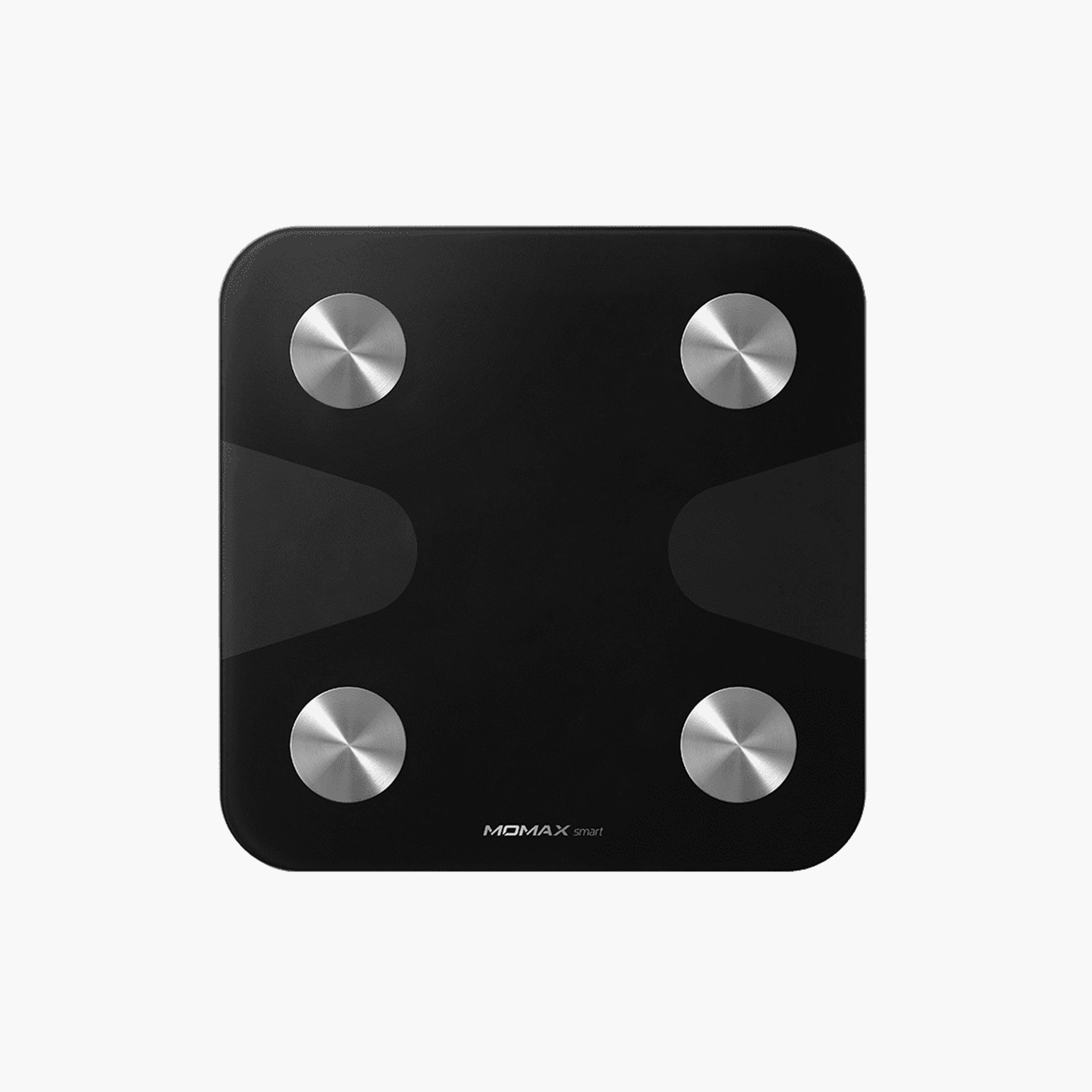 Momax Digital Smart Wireless Weighing Scale - Black | EW2SD-electronics-portabledevices-image-1