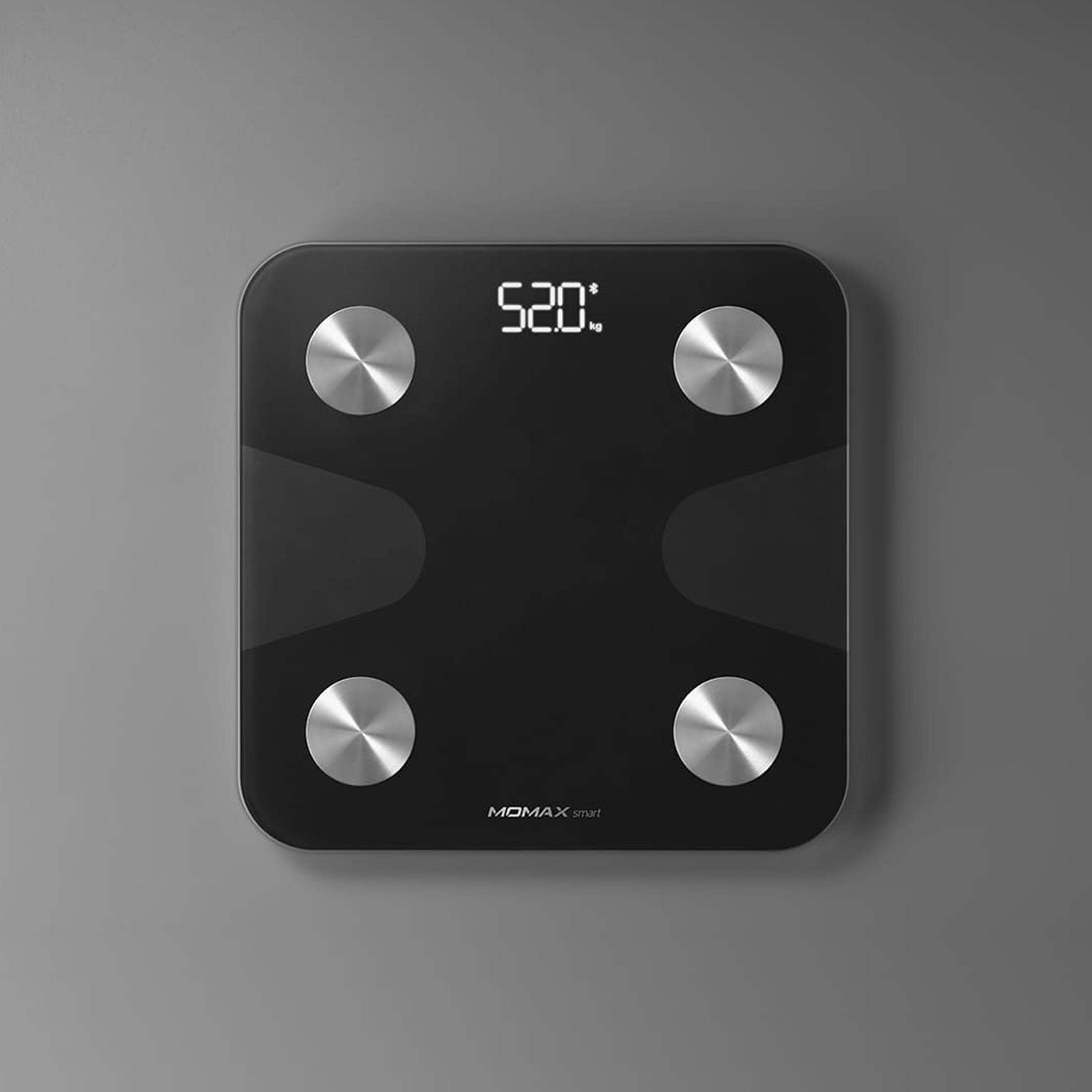 Momax Digital Smart Wireless Weighing Scale - Black | EW2SD-electronics-portabledevices-image-4