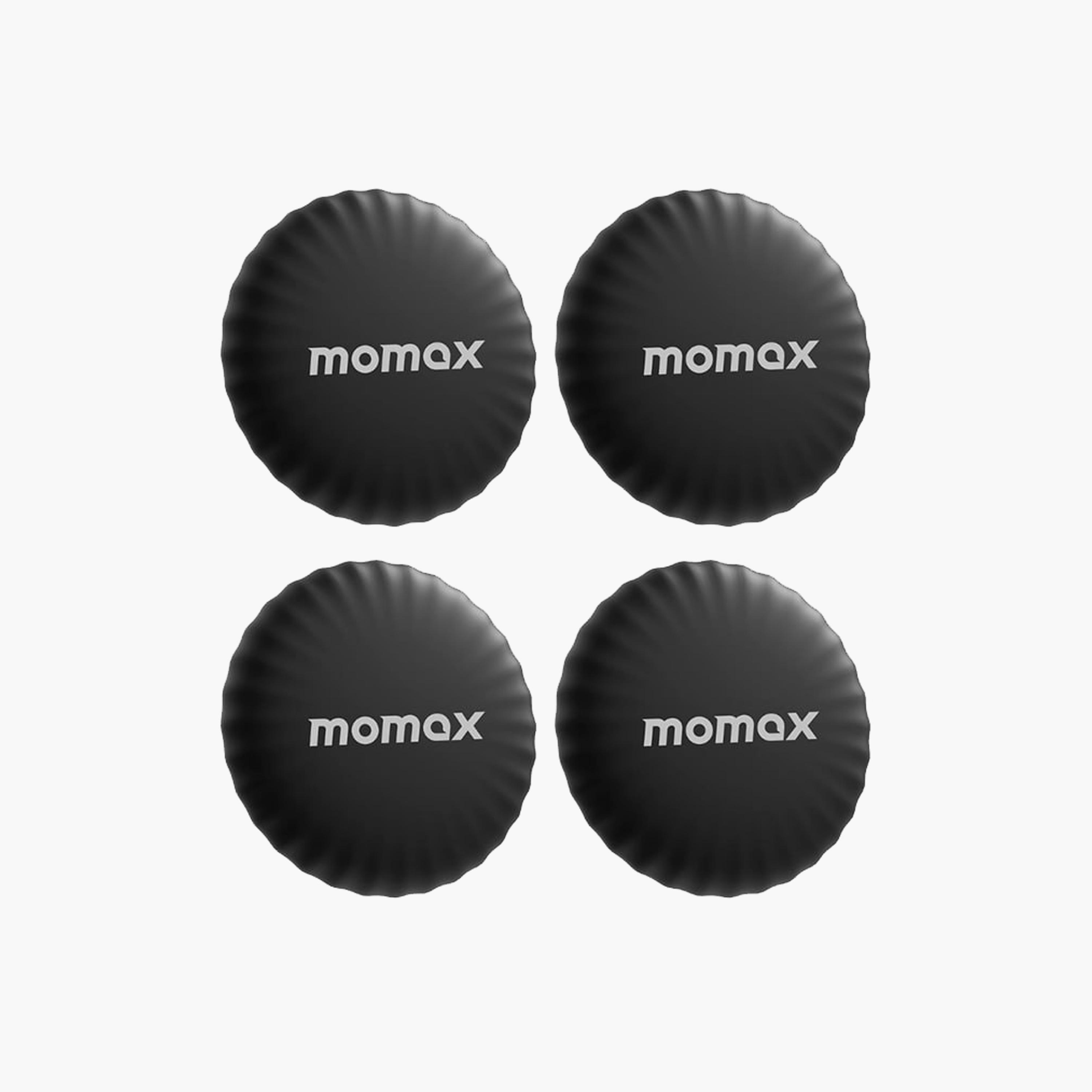 Momax PinTag Find My Tracker 4-pack - Black | BR5GSDHK1-electronics-portabledevices-image-1