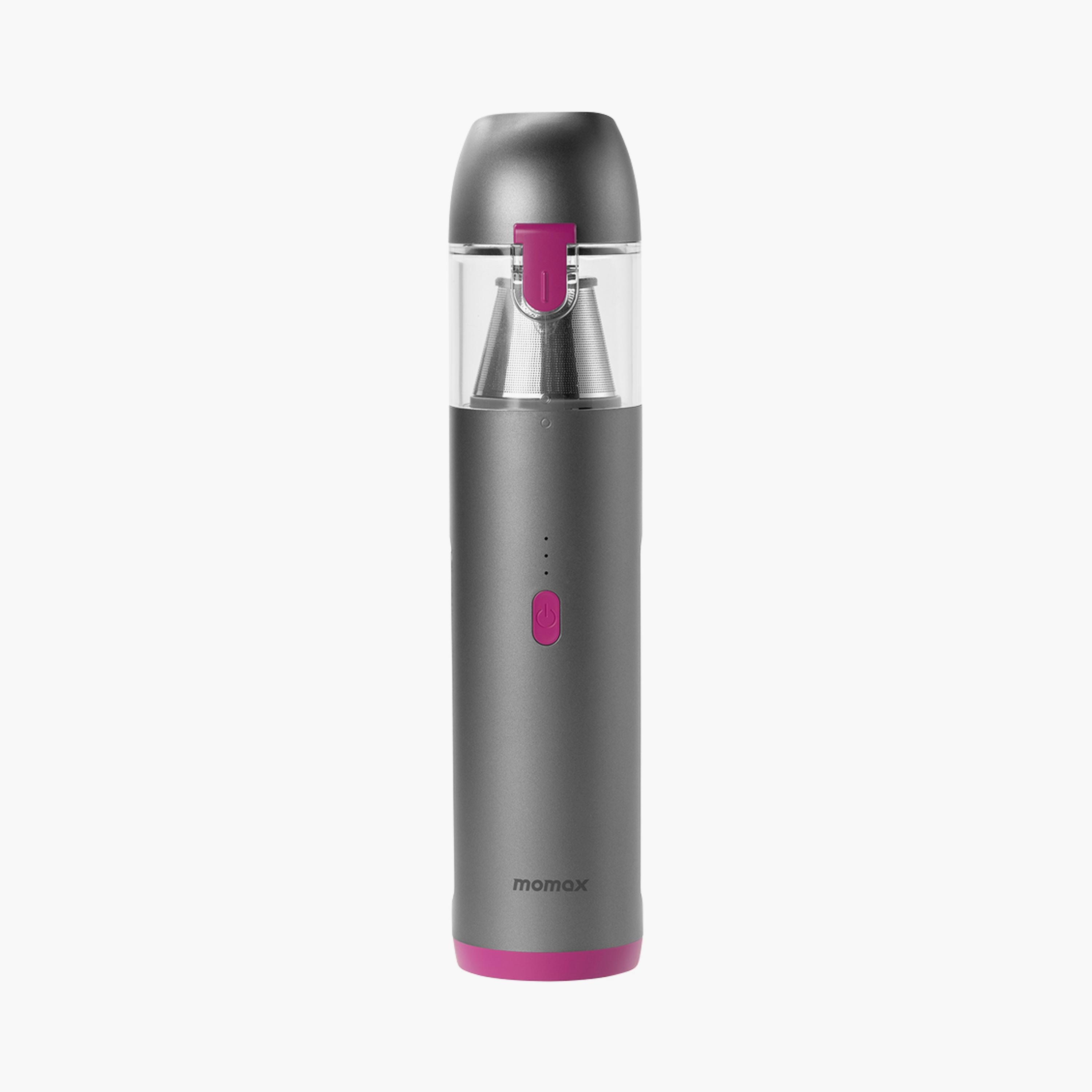 Momax Micro Cleaner Compact Cordless Vacuum 6000pa - Grey | RO3E-household-appliances-homeappliances-vacuumcleaners-image-1