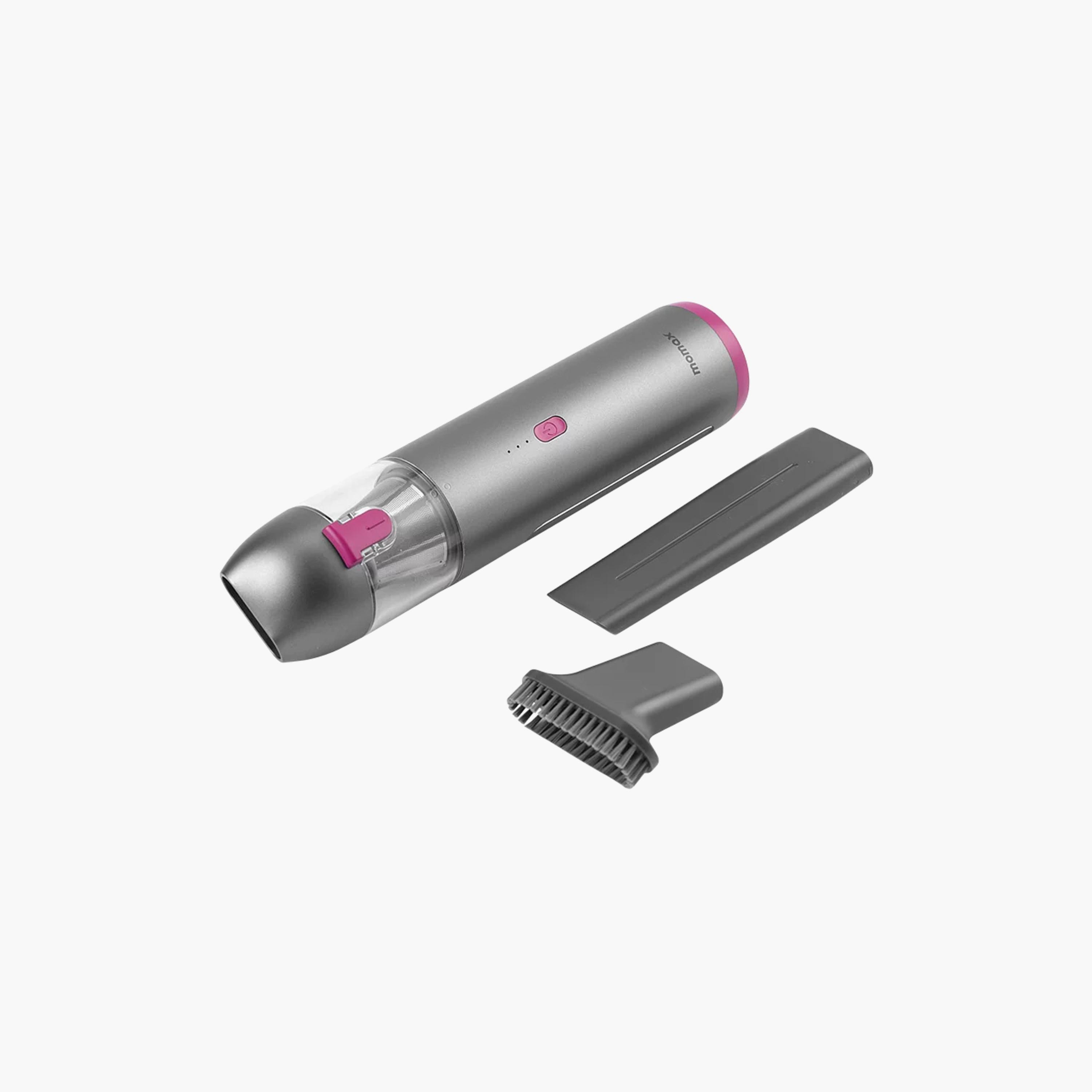 Momax Micro Cleaner Compact Cordless Vacuum 6000pa - Grey | RO3E-household-appliances-homeappliances-vacuumcleaners-image-2