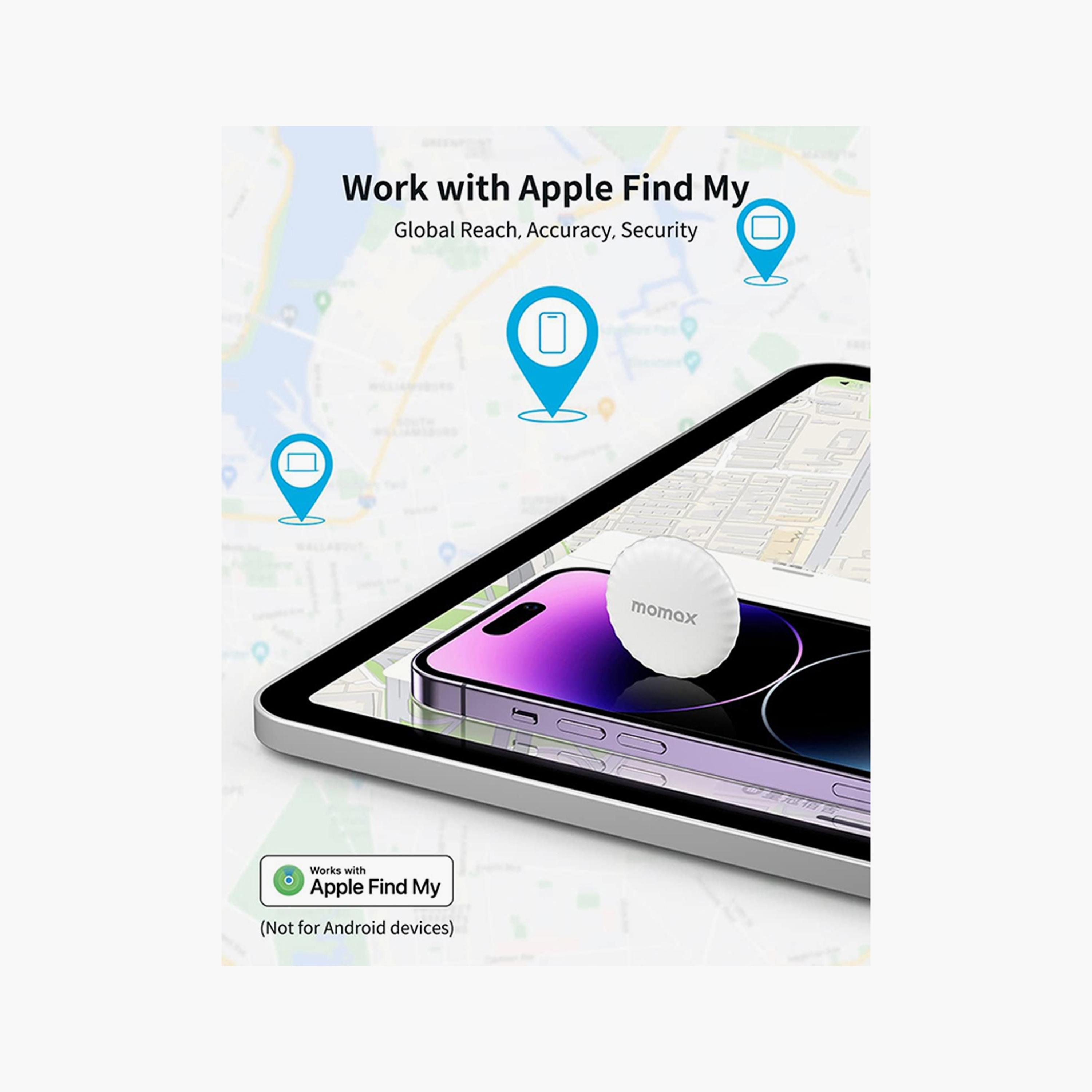 Momax PinTag Find My Tracker - White | BR5WHK1-electronics-portabledevices-image-2