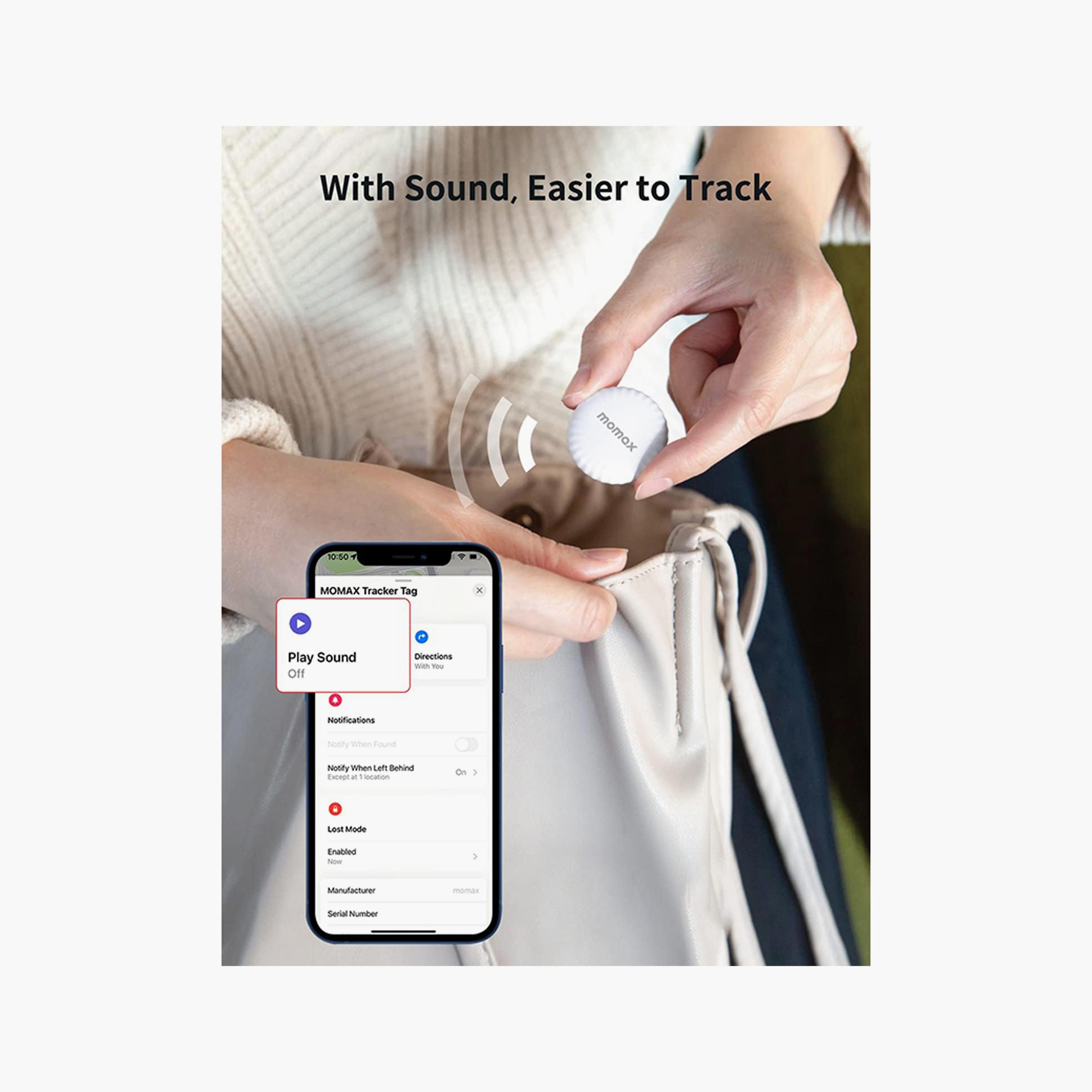 Momax PinTag Find My Tracker - White | BR5WHK1-electronics-portabledevices-image-4