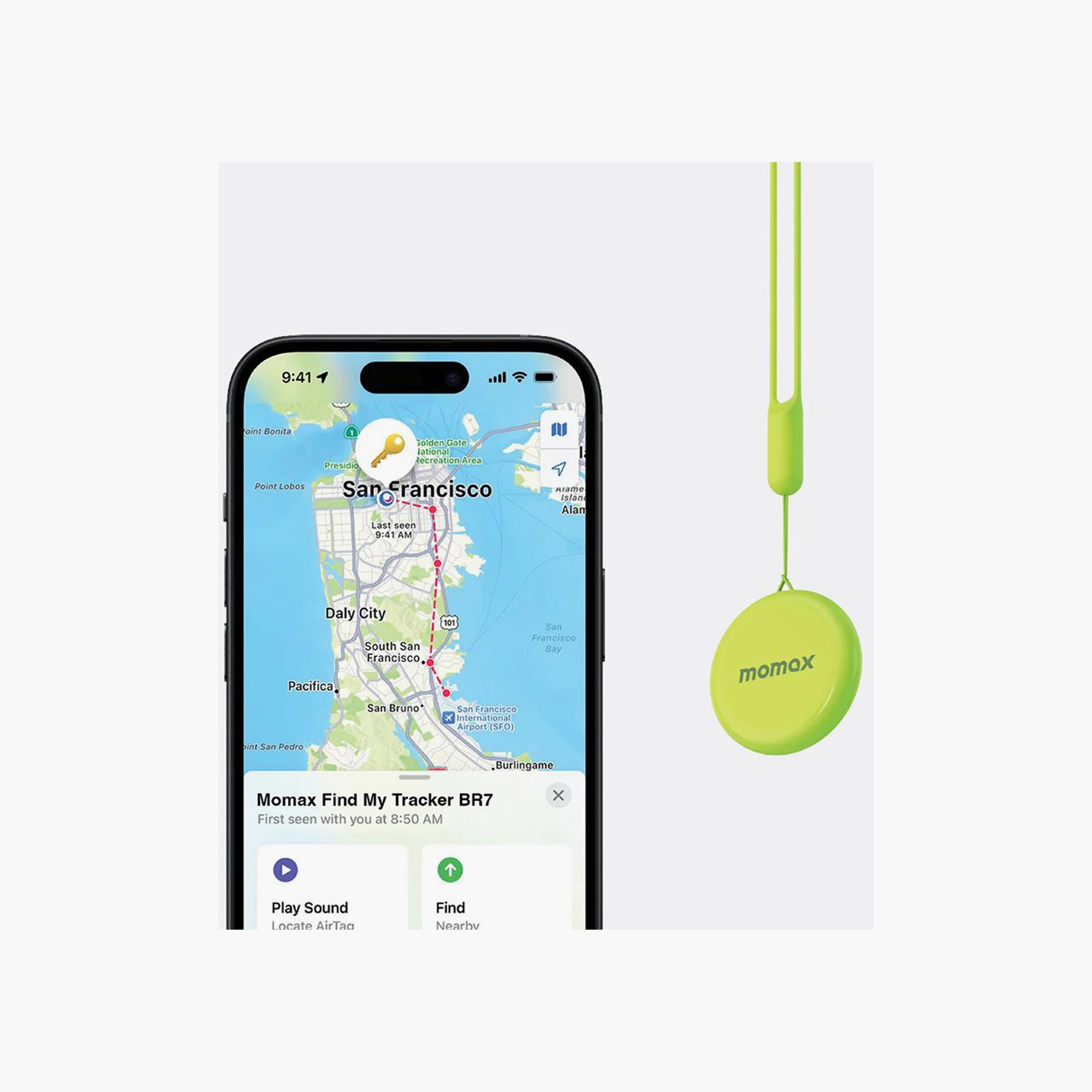 Momax Pinpop Find My tracker - White | BR7W-electronics-portabledevices-image-3
