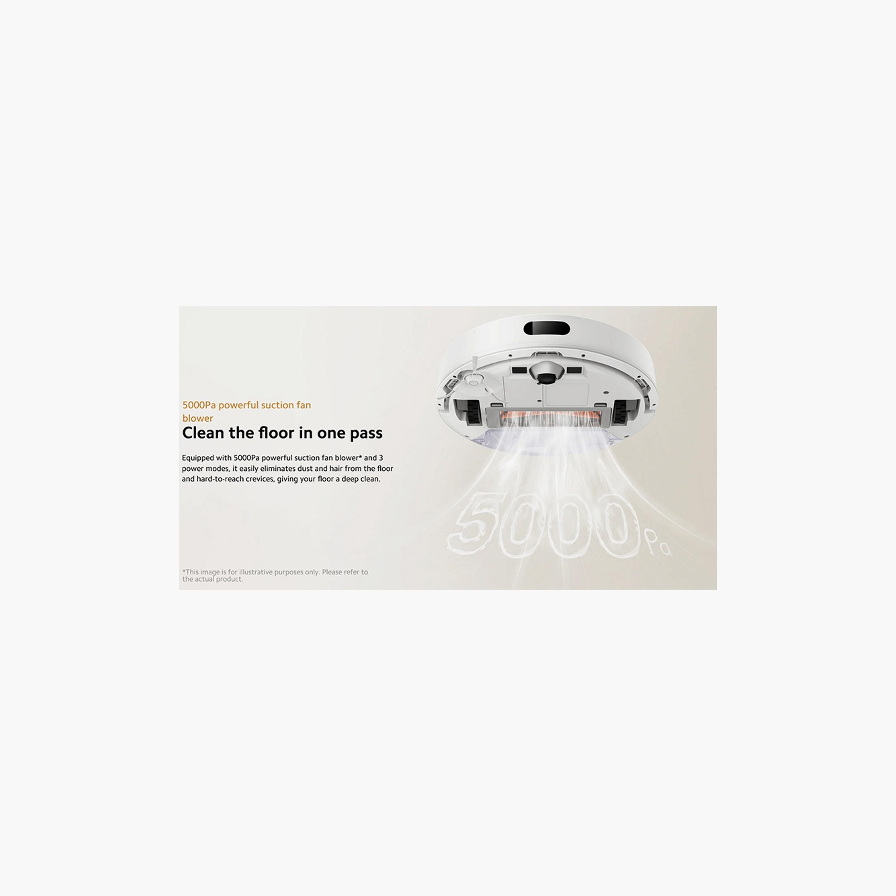 Xiaomi Mi Robot Vacuum S20 Mop and Sweep 5000Pa Powerful Suction LDS - White | BHR8645GB-household-appliances-homeappliances-vacuumcleaners-image-6