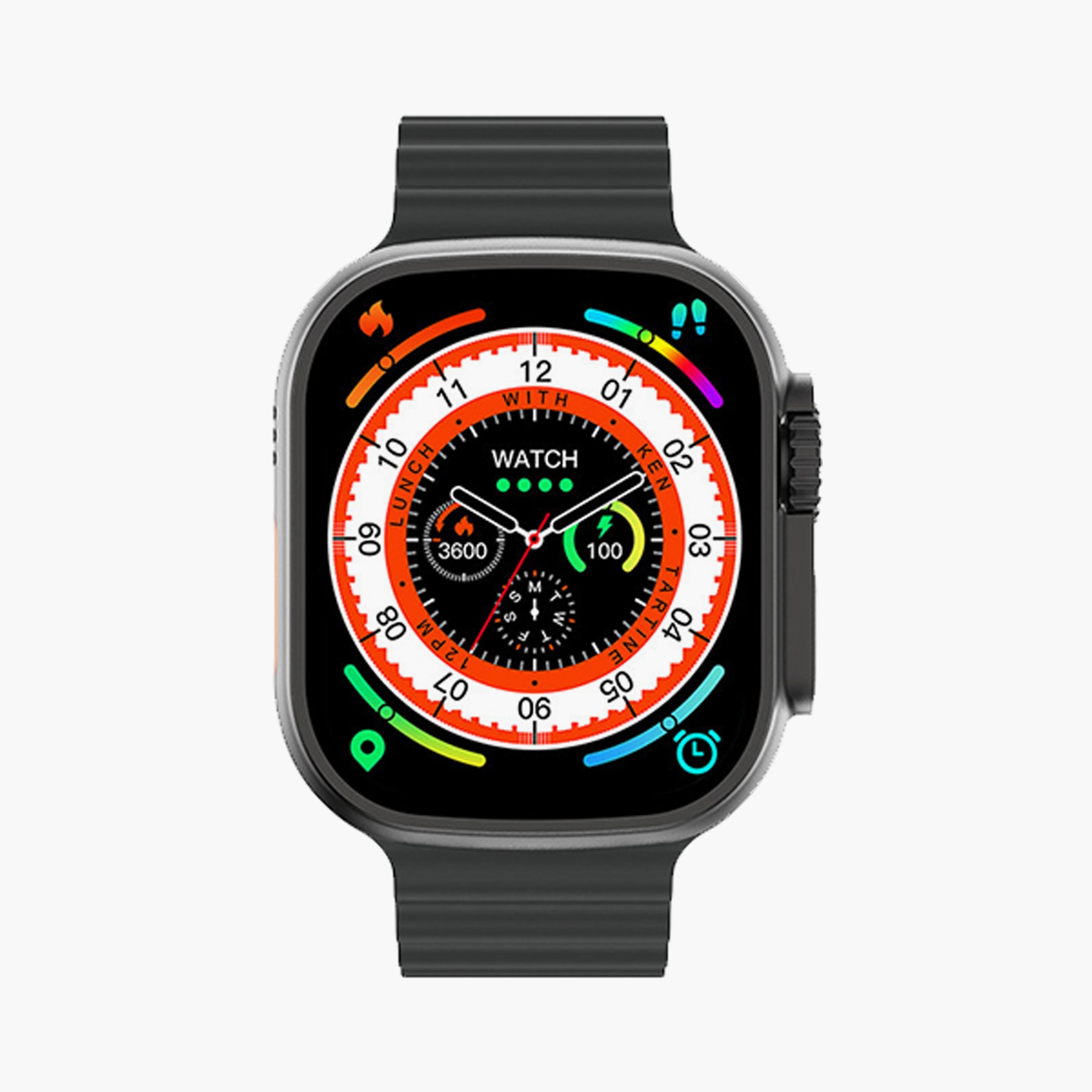 Levore Ultra Smart Watch 2.05 inch IPS Screen - Black | LWS223-BK-electronics-smartwatches-image-1