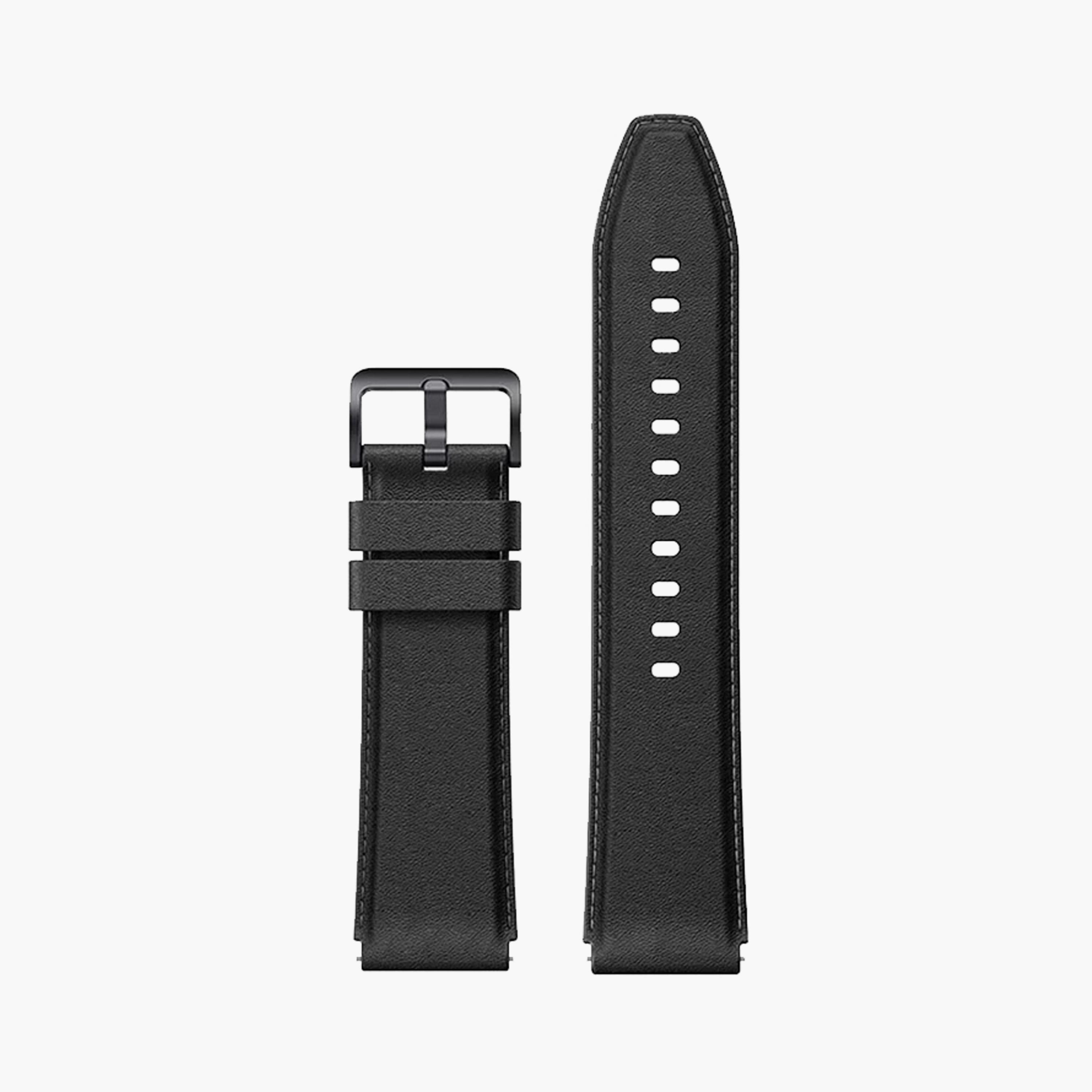 Xiaomi Watch Leather Strap Compatible with Watch S1 - Black | BHR5732GL-electronics-accessories-wearableaccesories-image-1