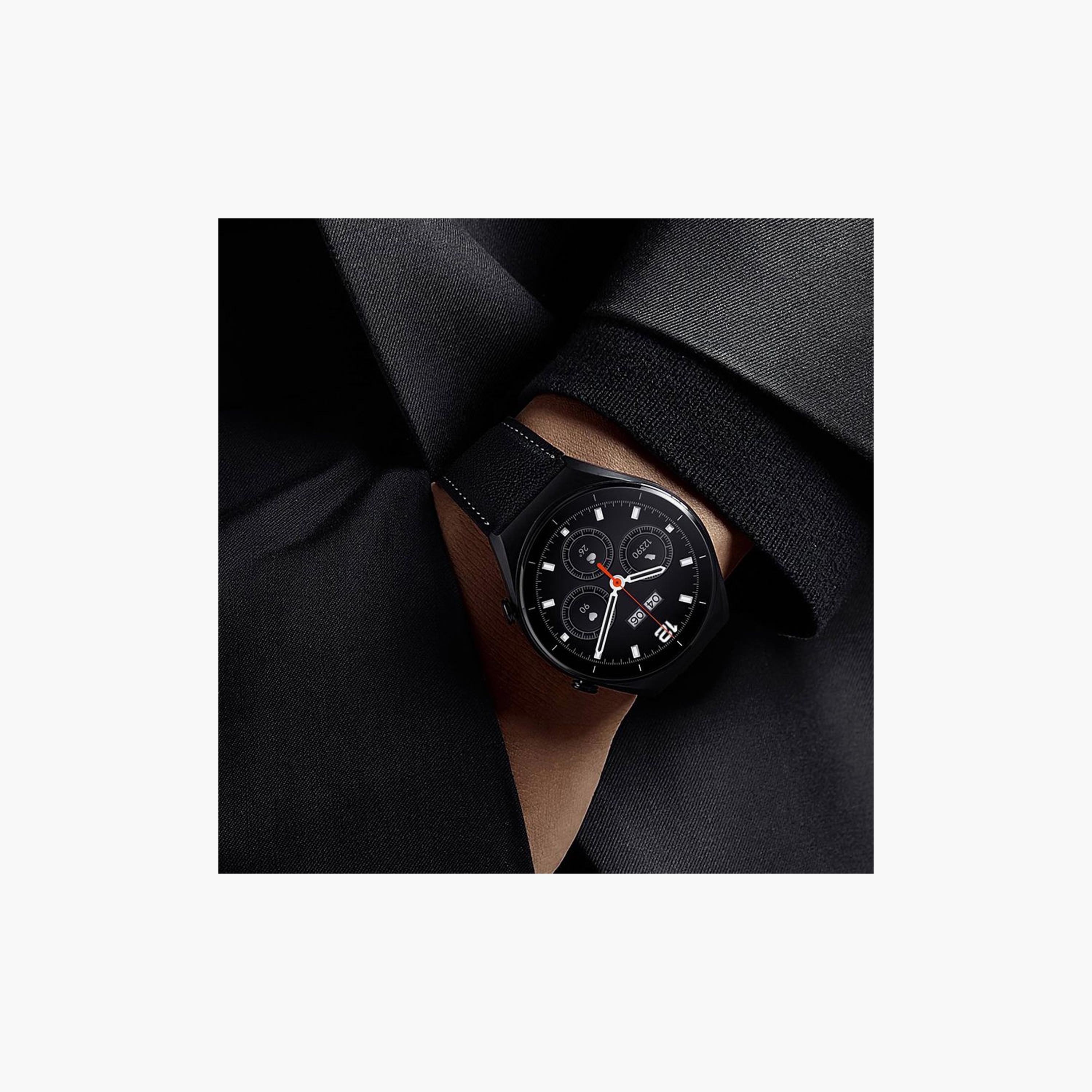 Xiaomi Watch Leather Strap Compatible with Watch S1 - Black | BHR5732GL-electronics-accessories-wearableaccesories-image-5