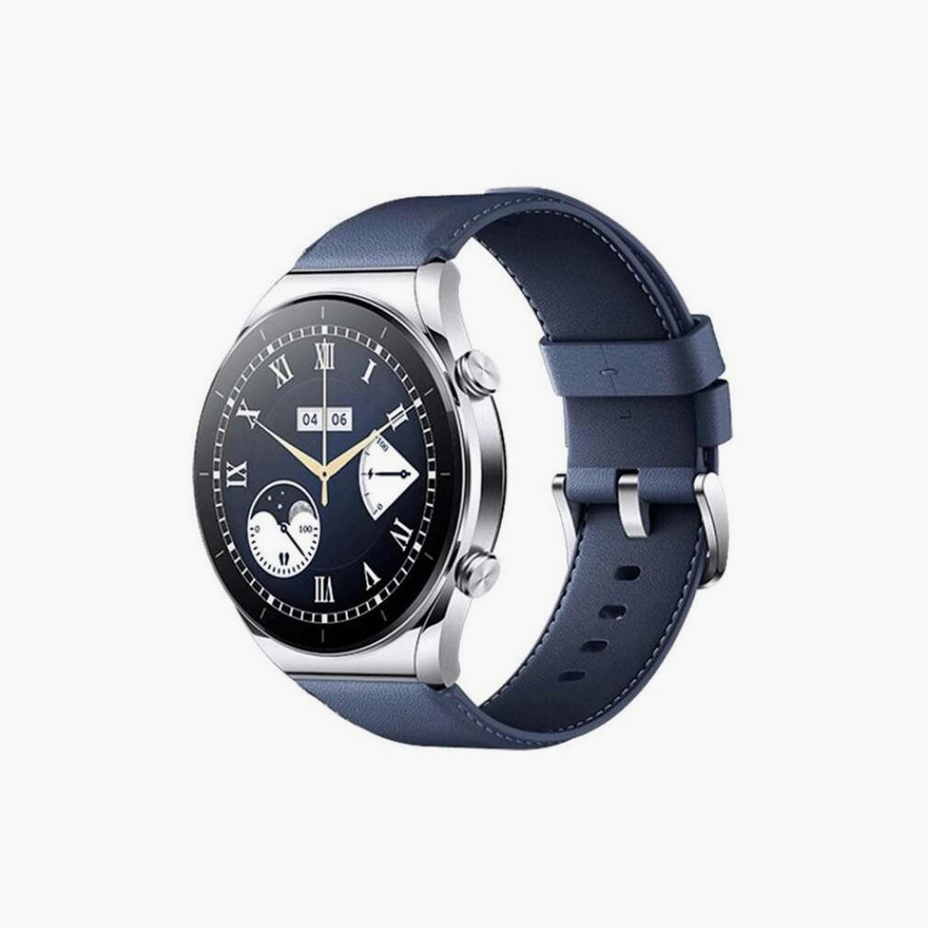 Xiaomi Watch Leather Strap Compatible with Watch S1 - Blue | BHR5728GL-electronics-accessories-wearableaccesories-image-3