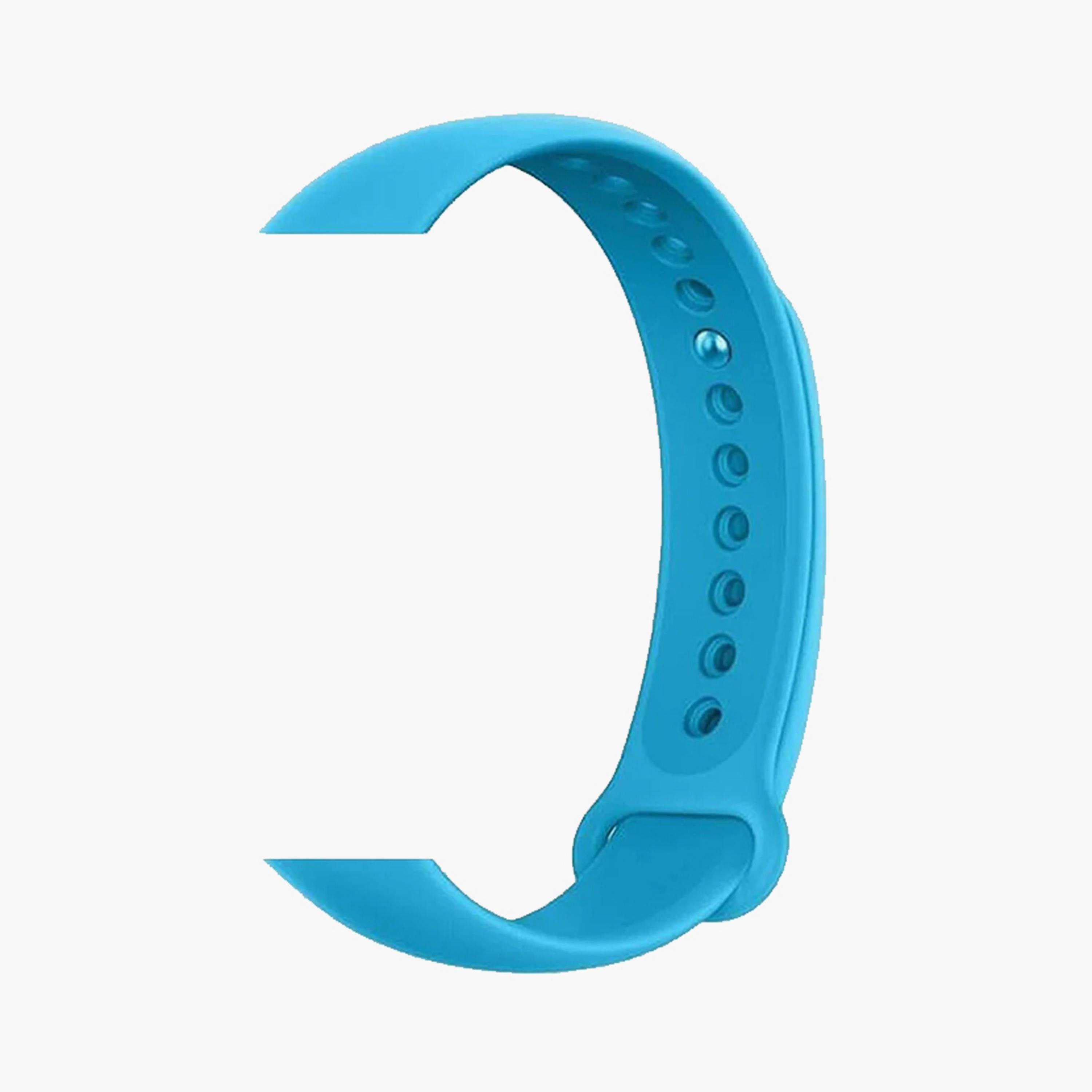 Xiaomi Band TPU Strap Compatible with Band 8 - Aqua Blue | BHR7314GL-electronics-accessories-wearableaccesories-image-1