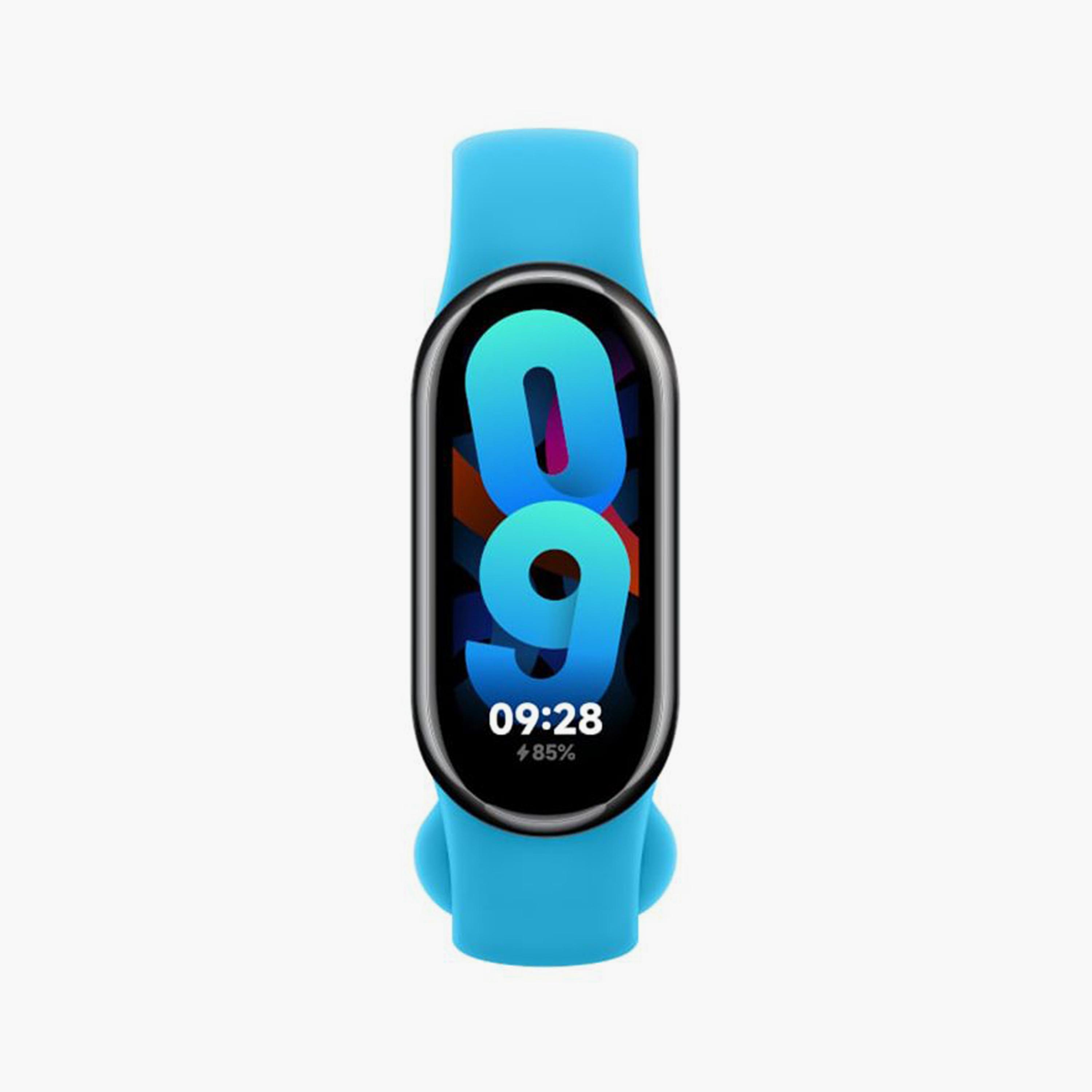 Xiaomi Band TPU Strap Compatible with Band 8 - Aqua Blue | BHR7314GL-electronics-accessories-wearableaccesories-image-3