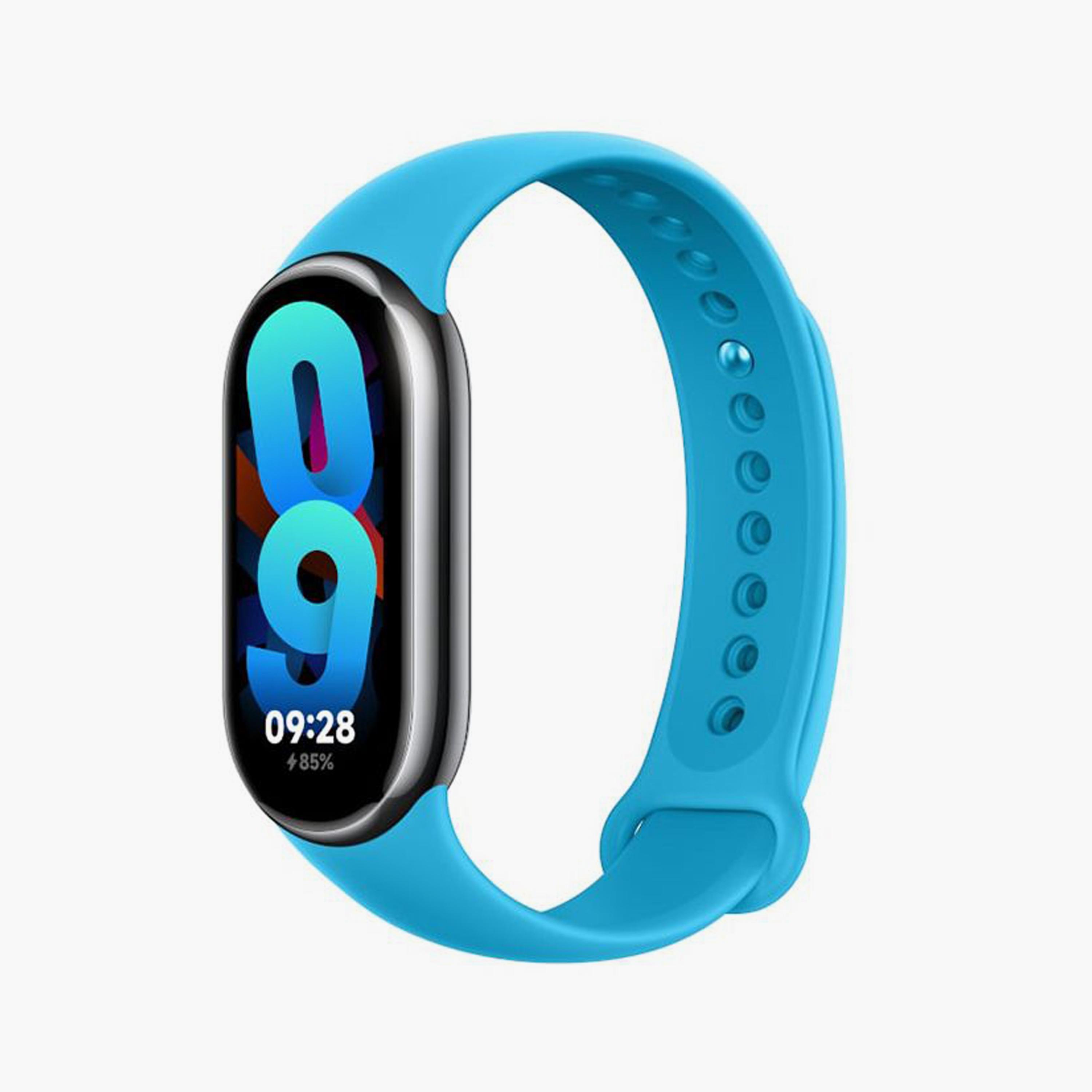 Xiaomi Band TPU Strap Compatible with Band 8 - Aqua Blue | BHR7314GL-electronics-accessories-wearableaccesories-image-4
