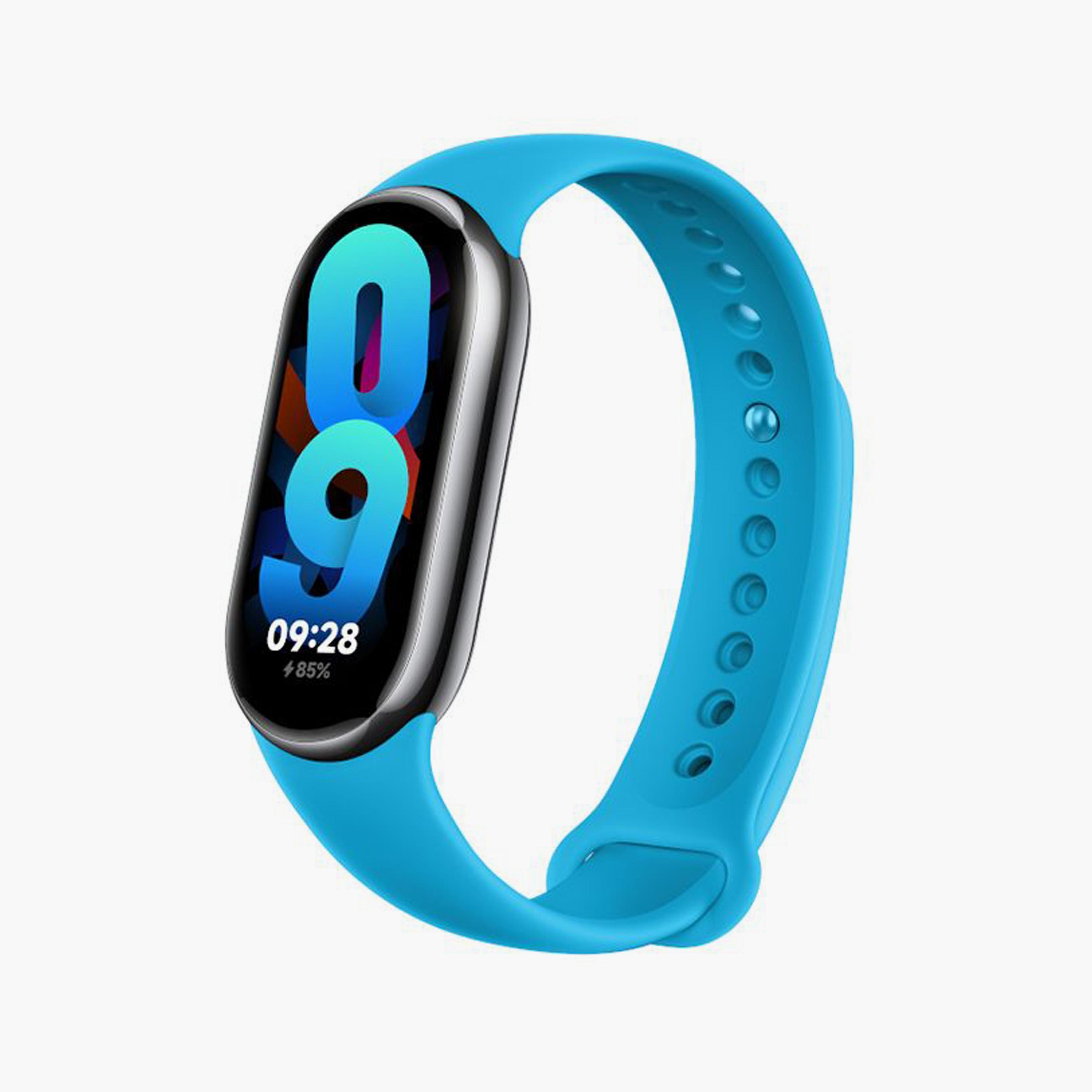 Xiaomi Band TPU Strap Compatible with Band 8 - Aqua Blue | BHR7314GL-electronics-accessories-wearableaccesories-image-5