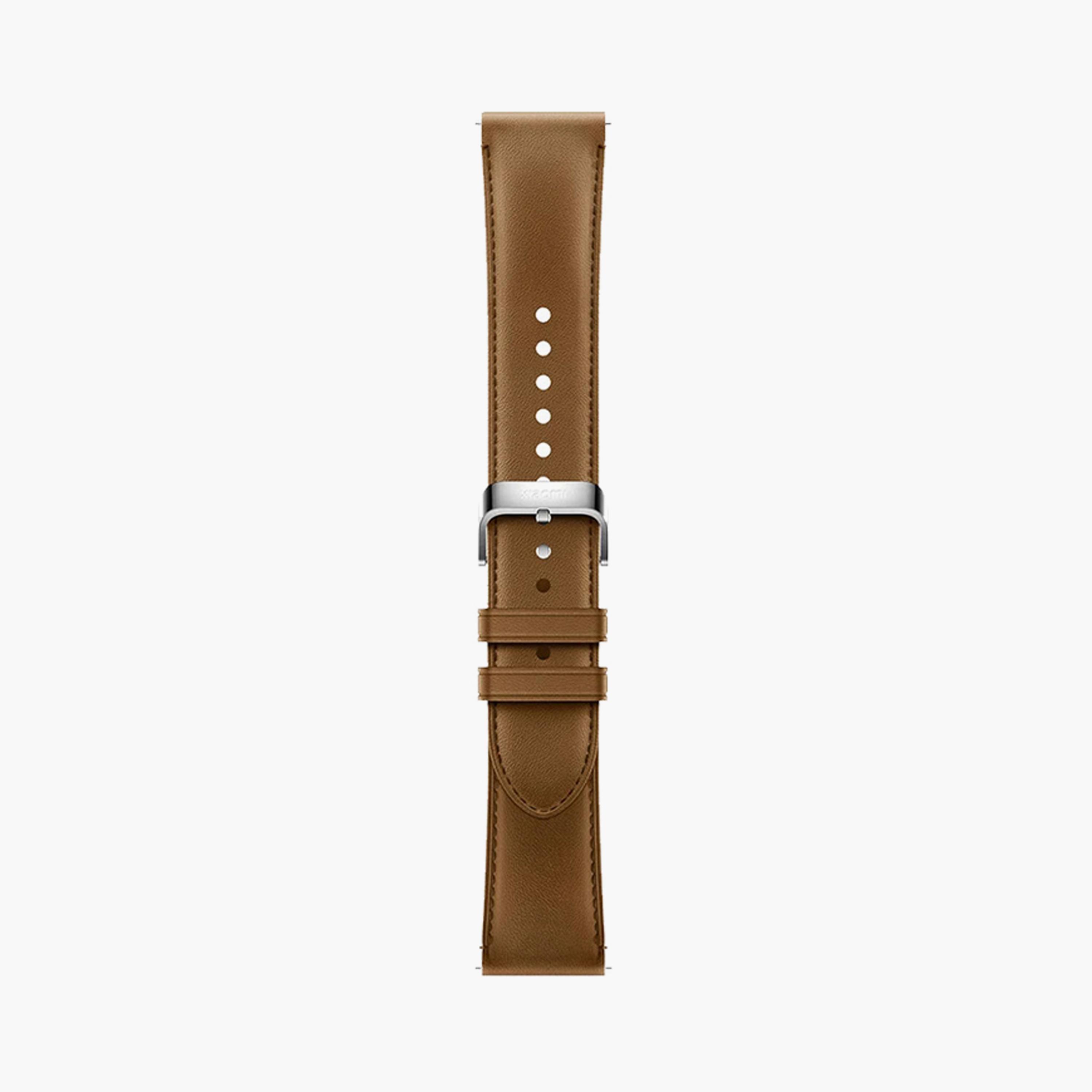 Xiaomi Watch Leather Strap Compatible with Xiaomi Watch - Brown | BHR7679GL-electronics-accessories-wearableaccesories-image-1