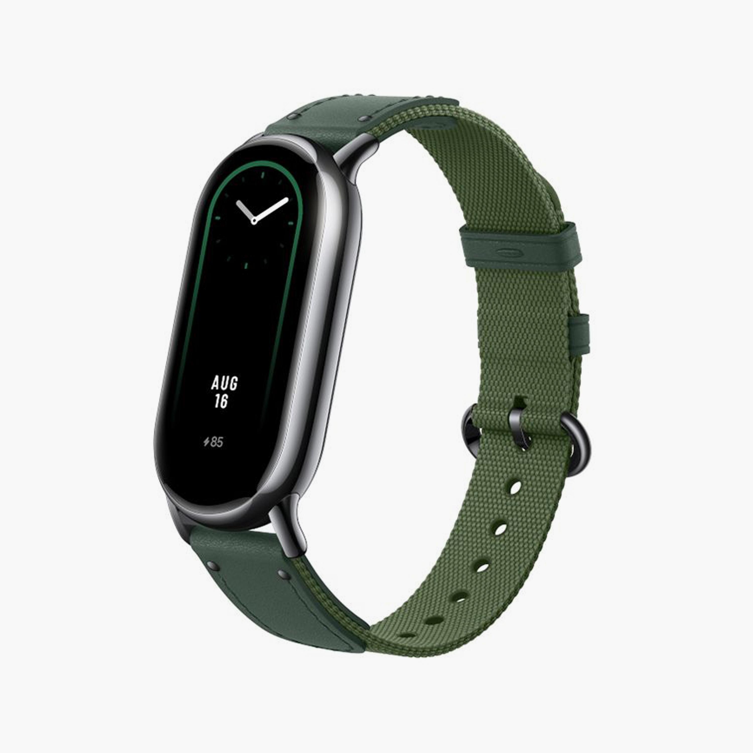 Xiaomi Band Braided Strap Compatible with Band 8 - Green | BHR7306GL-electronics-accessories-wearableaccesories-image-3