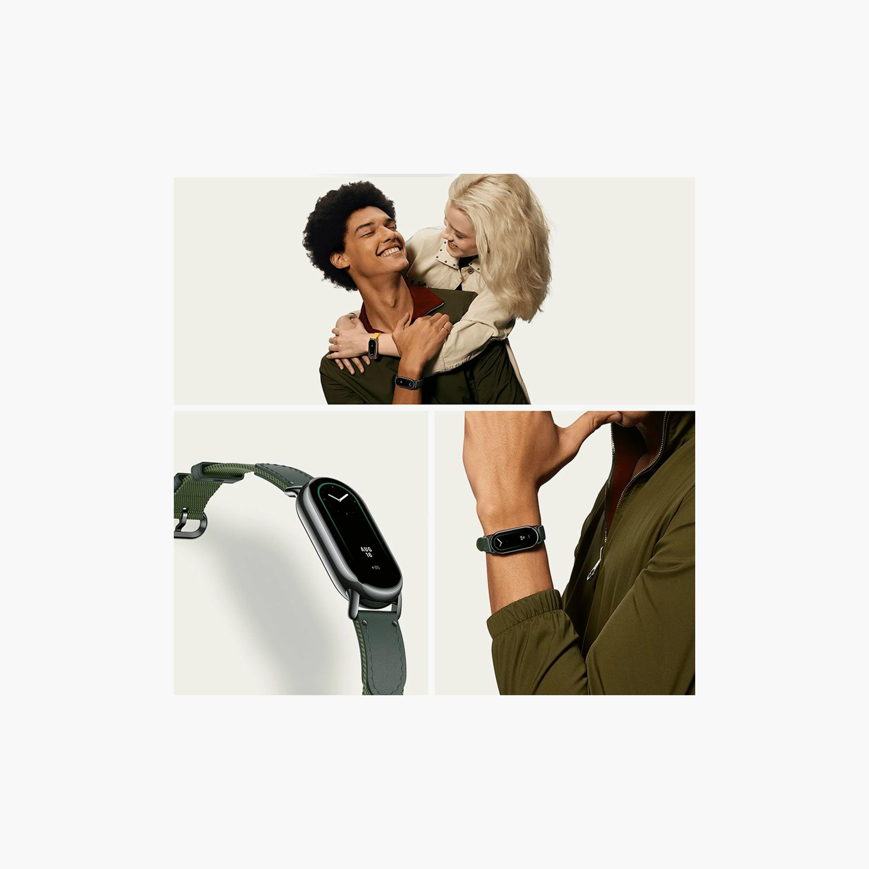 Xiaomi Band Braided Strap Compatible with Band 8 - Green | BHR7306GL-electronics-accessories-wearableaccesories-image-5
