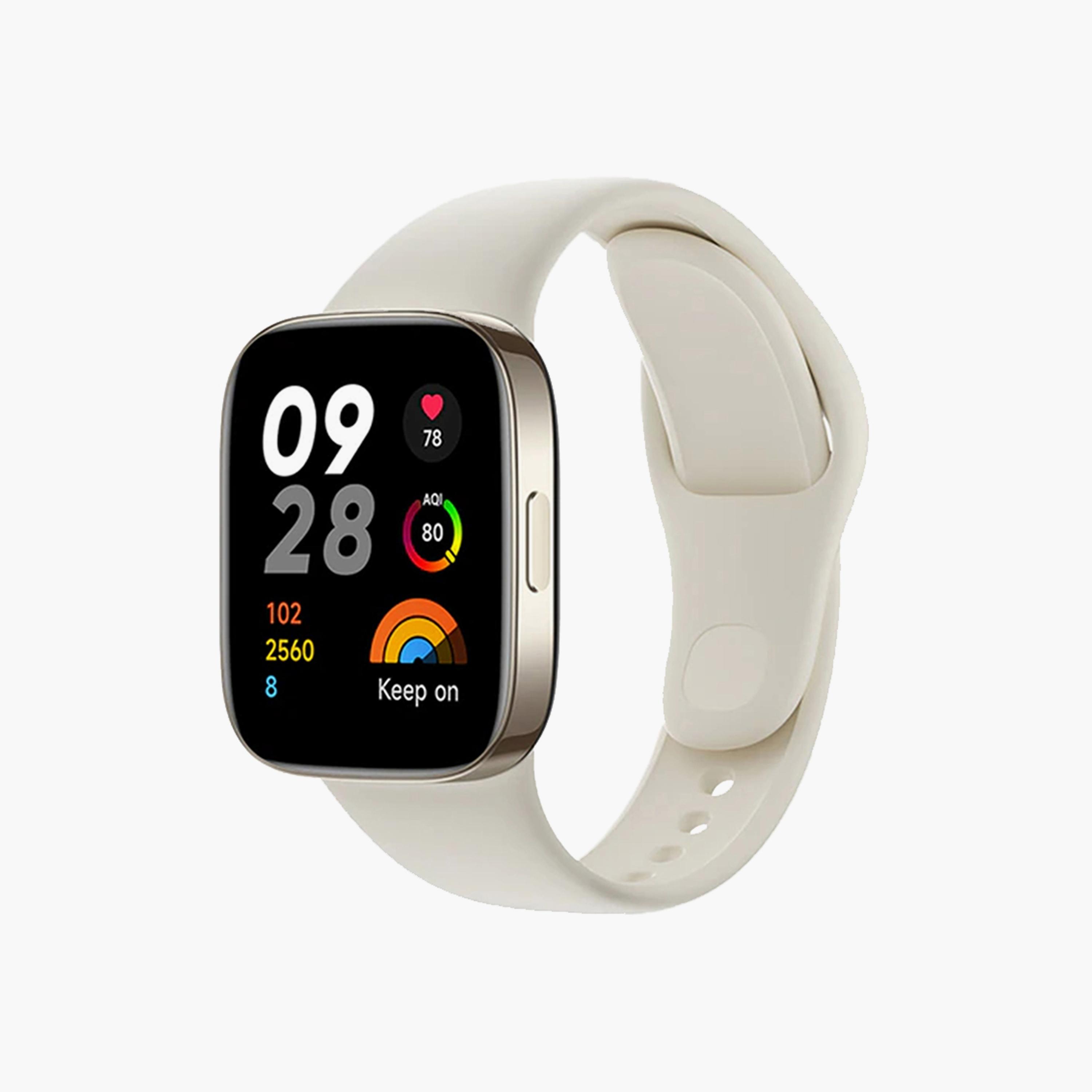 Xiaomi Redmi Watch 3 Smart Watch - Ivory | BHR6854GL-electronics-smartwatches-image-1