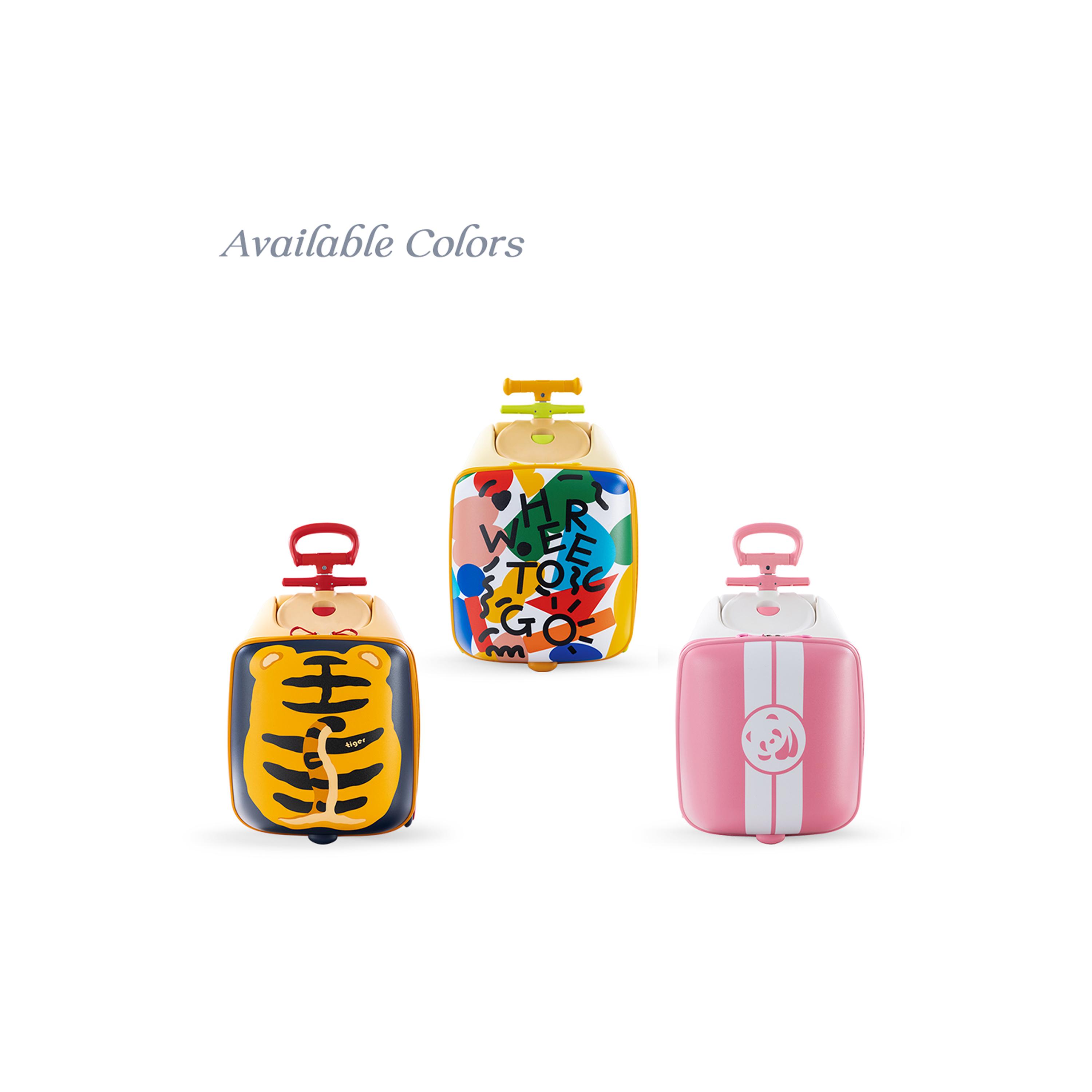 Teknum 3-In-1 Ride On Suitcase - Tiger-travel-kidstrolleyandbags-image-11